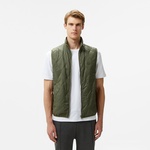 Erkek Regular Fit Kapüşonlu Baskılı Haki Yağmurluk