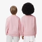 Çocuk Baskılı Pembe Sweatshirt