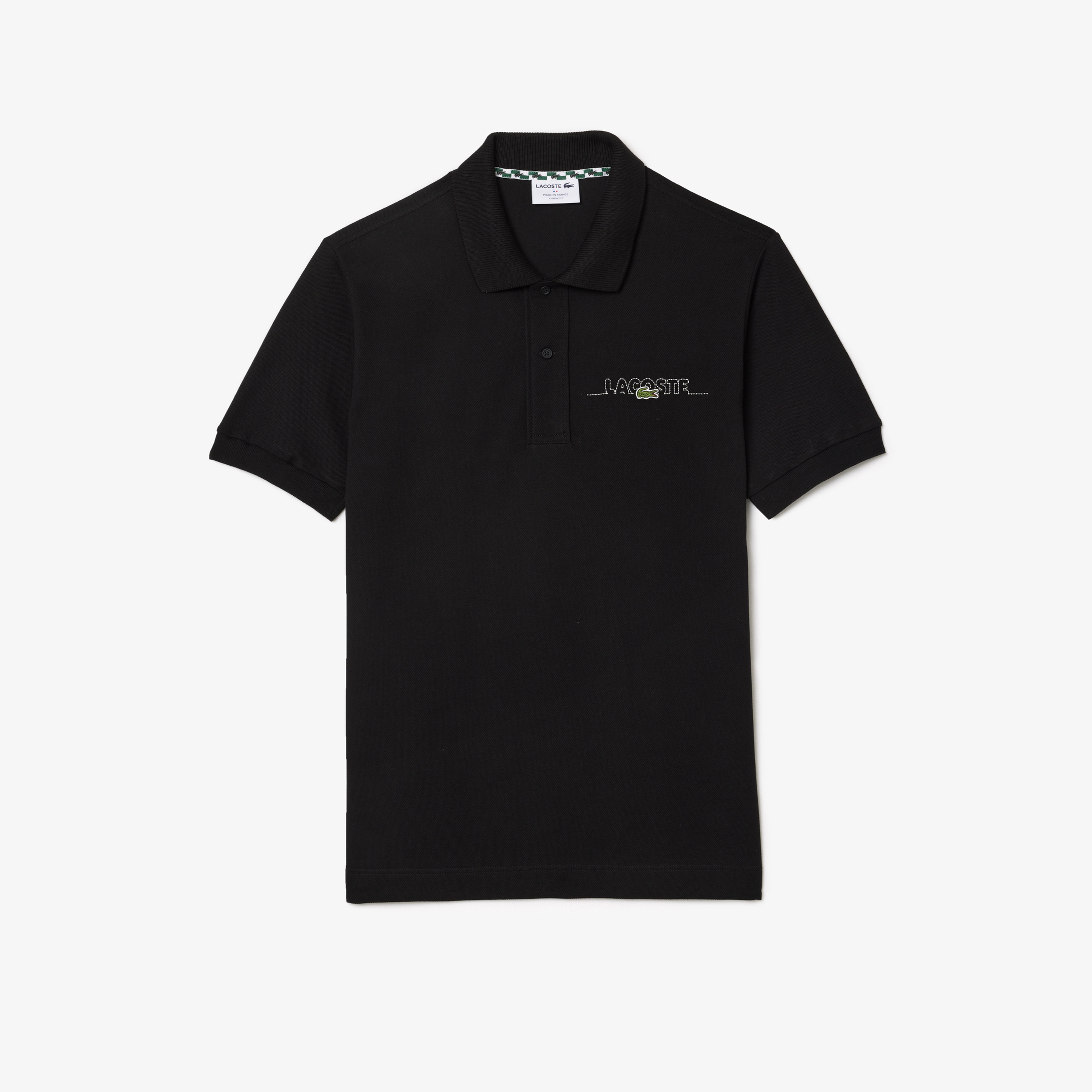 Erkek Classic Fit Siyah Polo