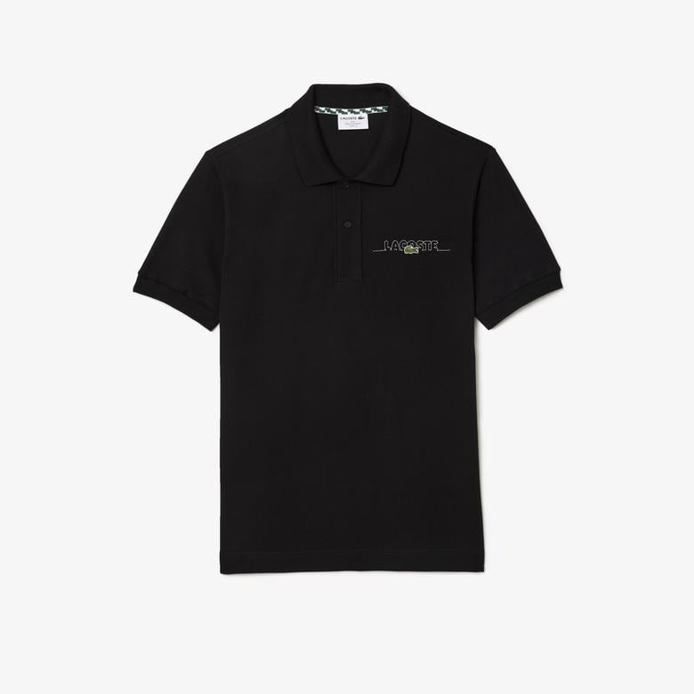 Erkek Classic Fit Siyah Polo