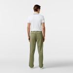 Erkek Tapered Fit Chino Haki Pantolon