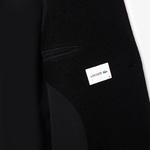 Kadın Regular Fit Yün Siyah Palto