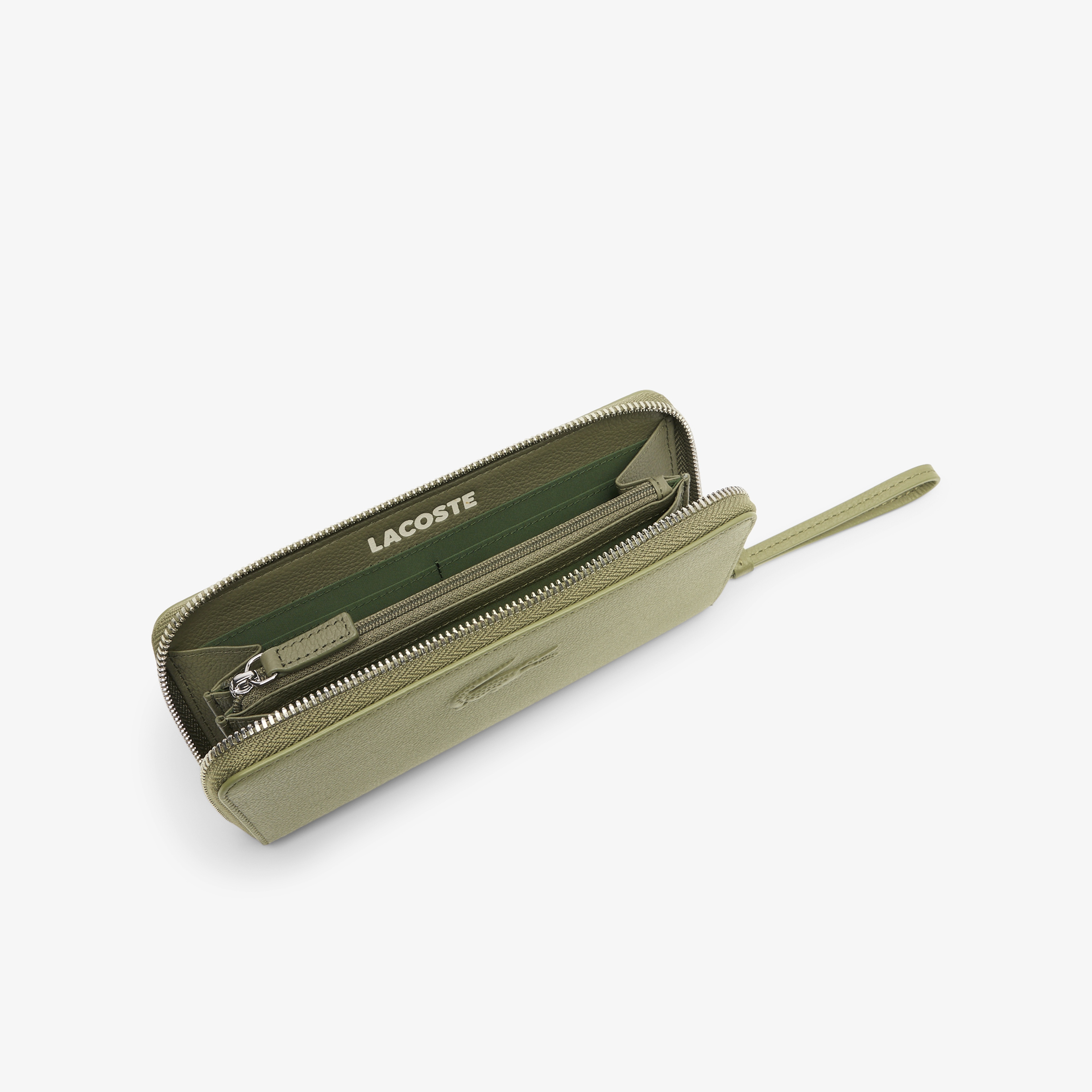 Kadın Deri Haki Cüzdan