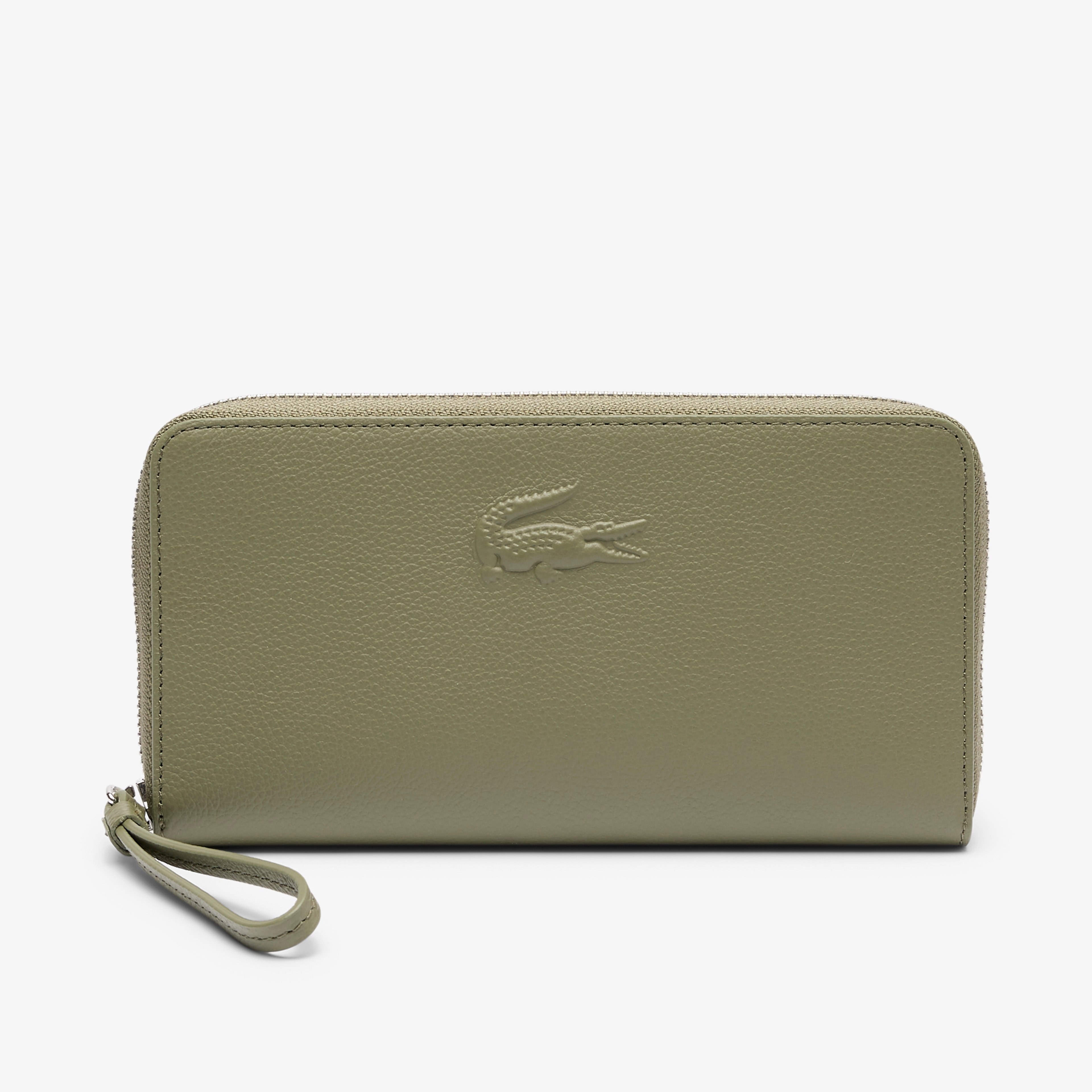 Kadın Deri Haki Cüzdan