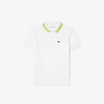 Erkek Çocuk Kısa Kollu Beyaz Polo