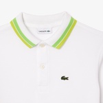 Erkek Çocuk Kısa Kollu Beyaz Polo