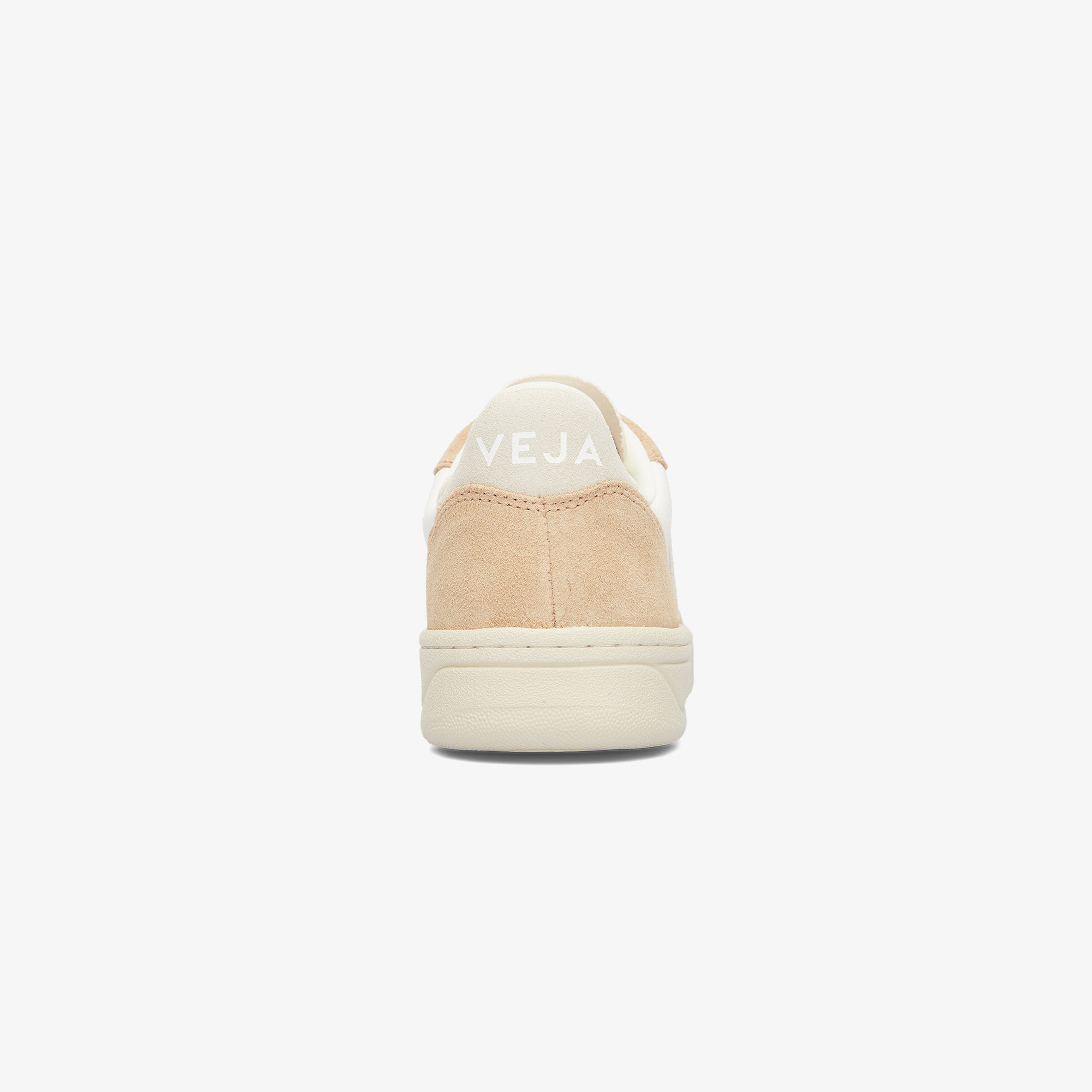 Veja V-10 Chromefree Leather Kadın Beyaz/Sarı Sneaker