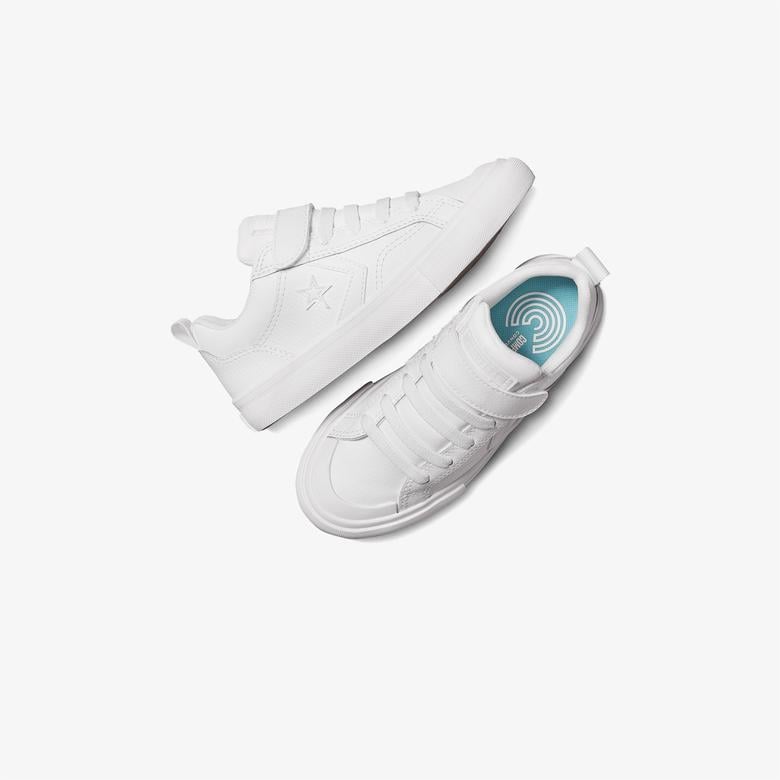 Converse Pro Blaze Strap Çocuk Beyaz Sneaker