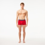 Active Erkek Baskılı 3'lü Renkli Boxer