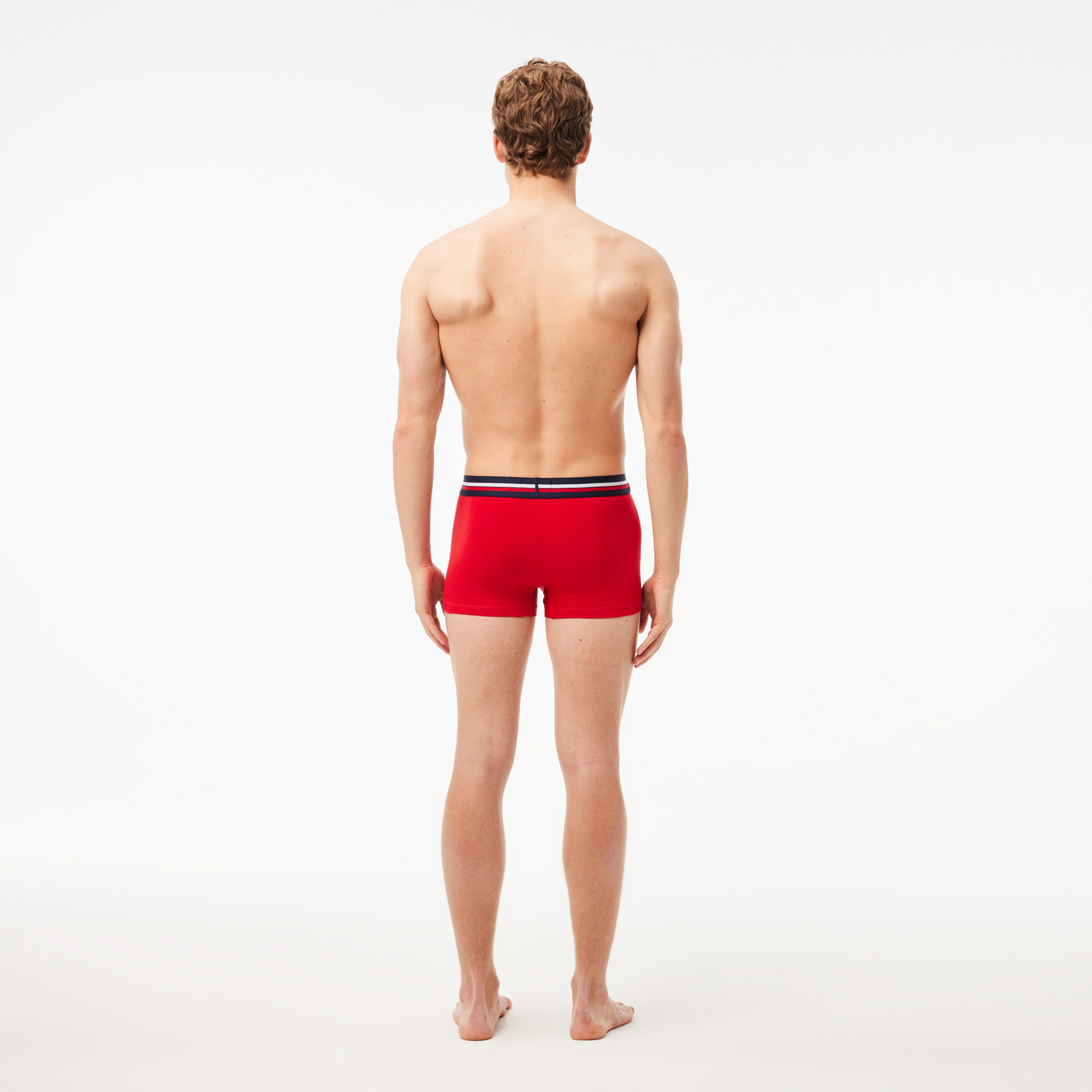 Active Erkek Baskılı 3'lü Renkli Boxer