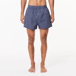 Erkek Çizgili 3'lü Mavi Boxer