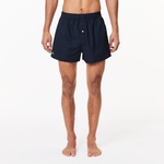 Erkek Çizgili 3'lü Mavi Boxer