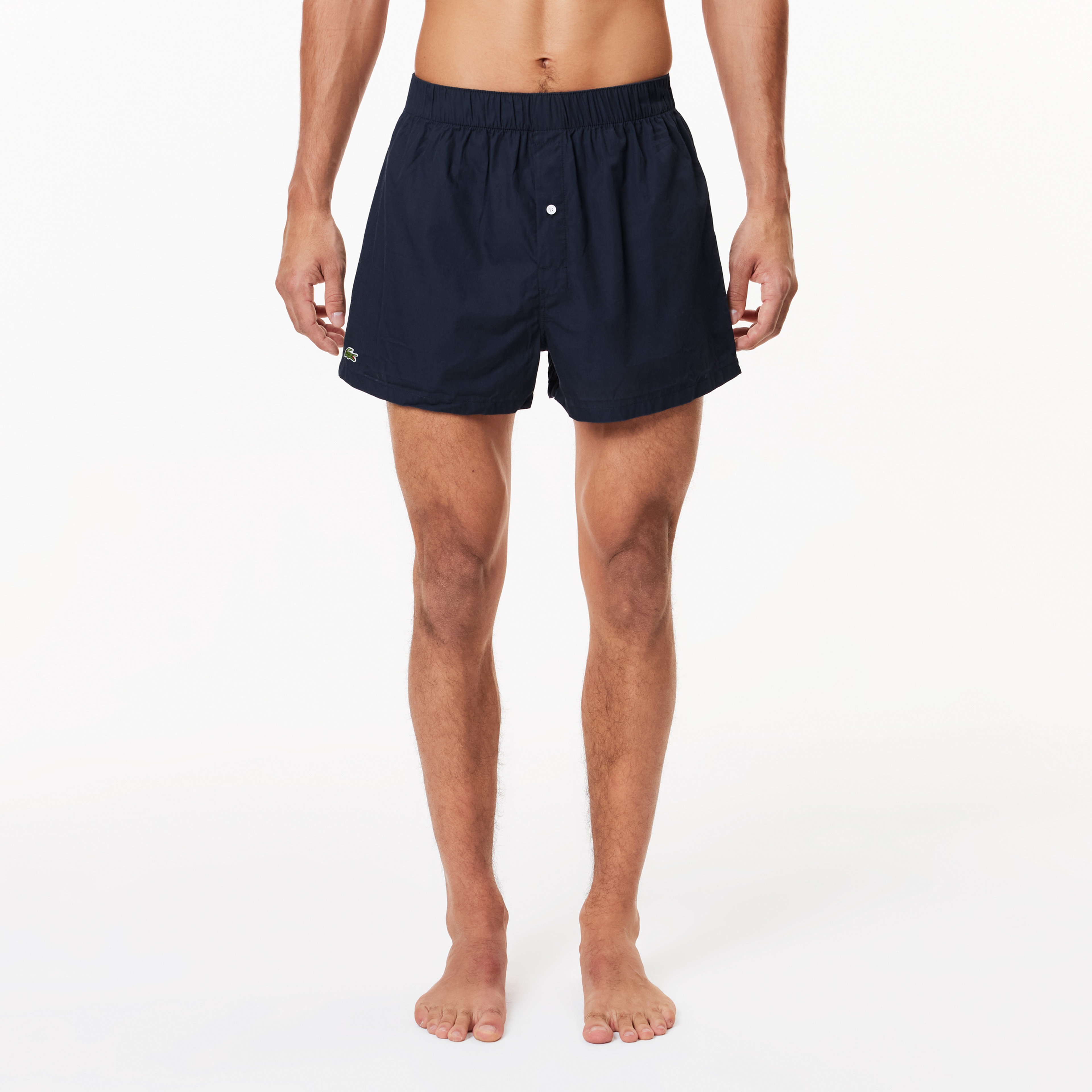 Erkek Çizgili 3'lü Mavi Boxer