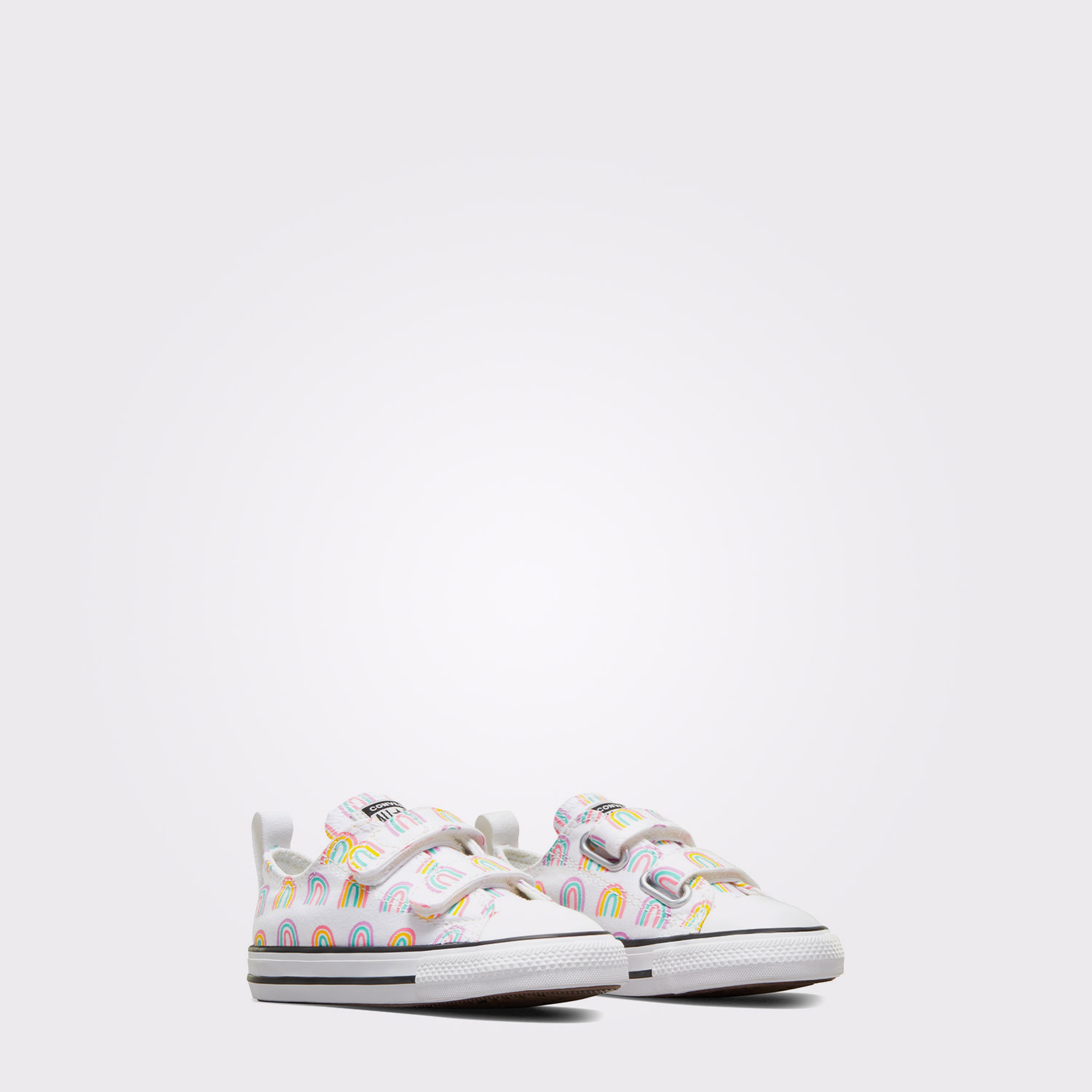 Converse Chuck Taylor All Star Easy- On Rainbows Bebek Beyaz Sneaker