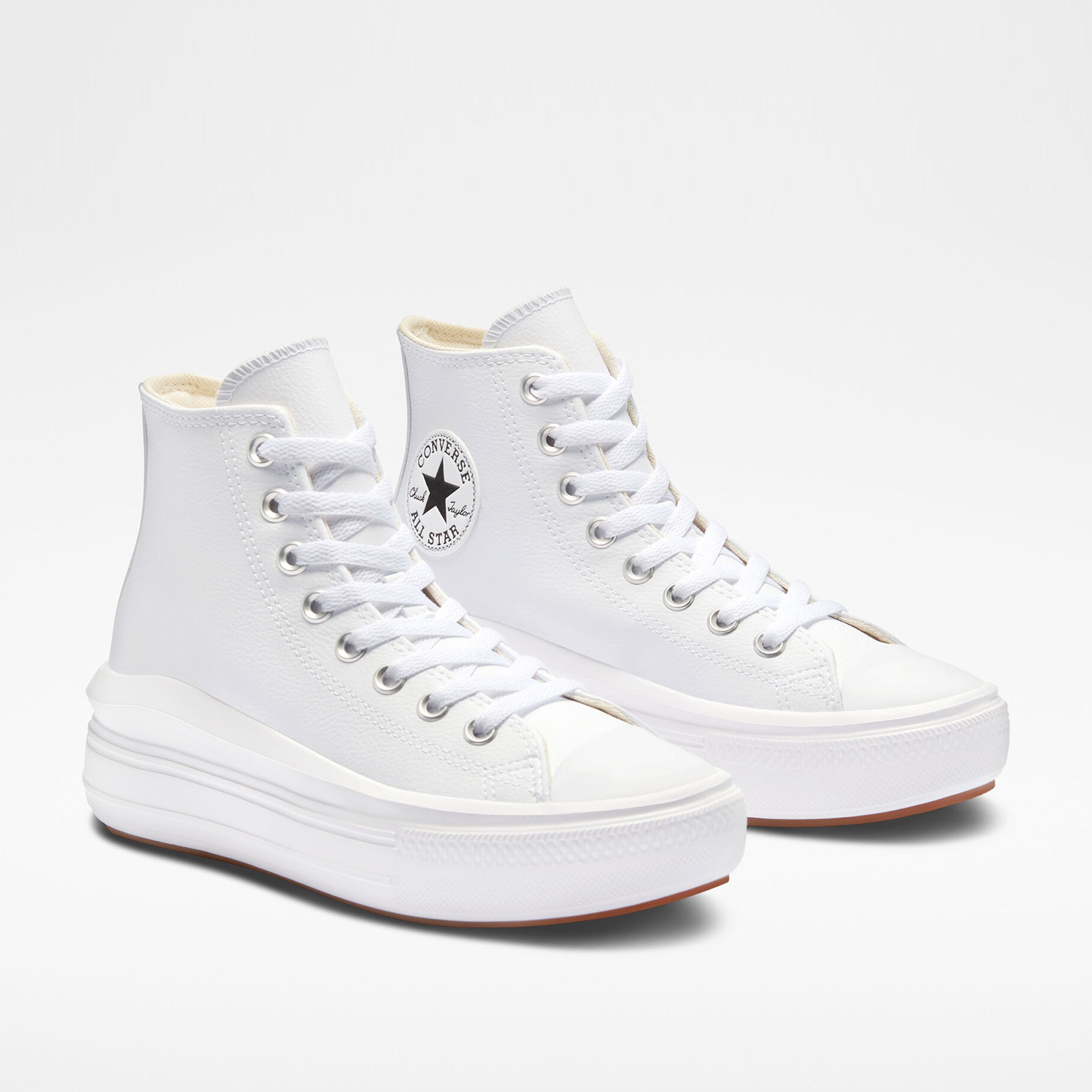 Converse Chuck Taylor All Star Move Platform Foundational Leather