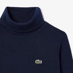 Lacoste Çocuk Uzun Kollu Boğazlı Yaka Lacivert T-Shirt
