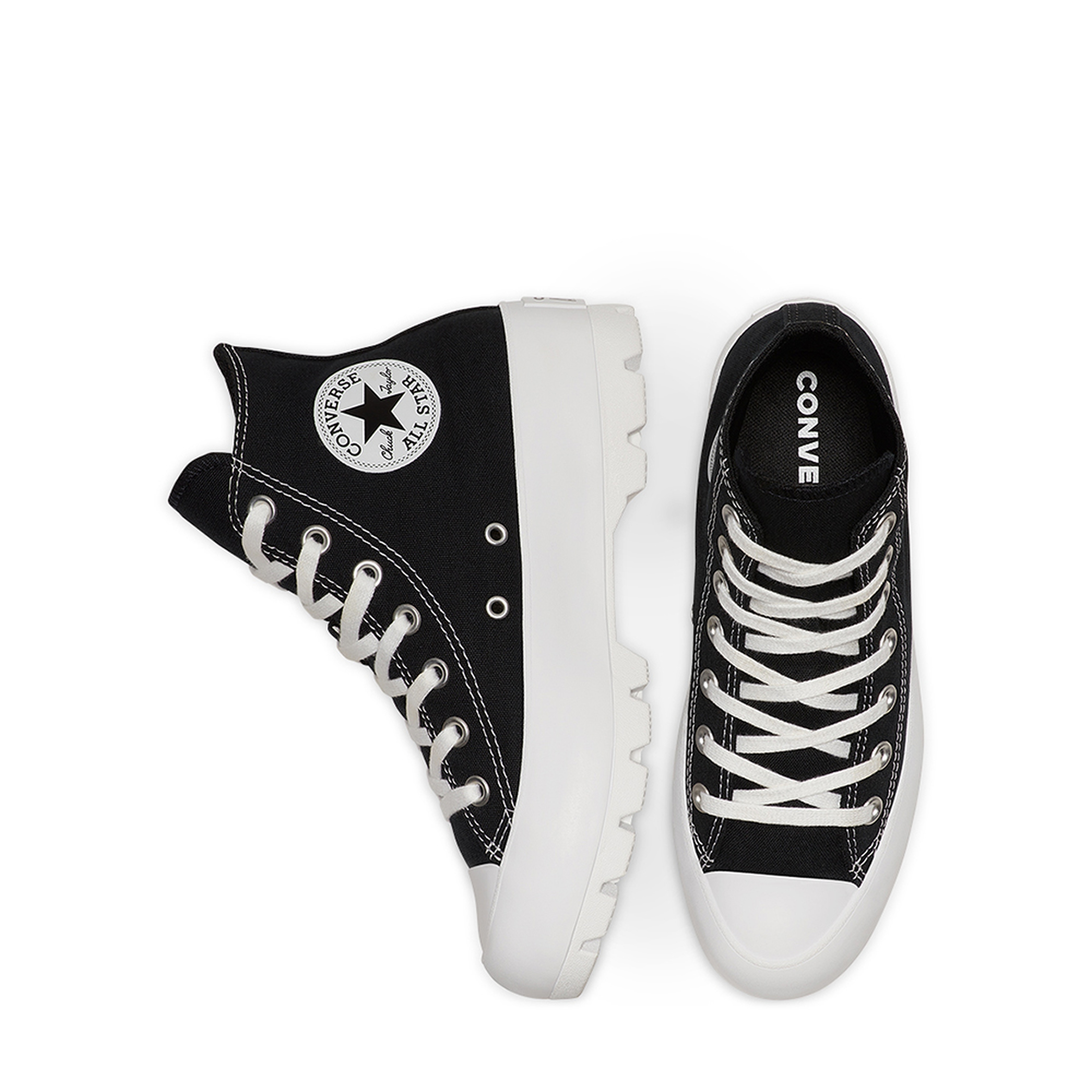 Converse Chuck Taylor All Star Lugged Hi Kadın Platform Siyah Sneaker