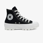 Converse Chuck Taylor All Star Lugged Hi Kadın Platform Siyah Sneaker
