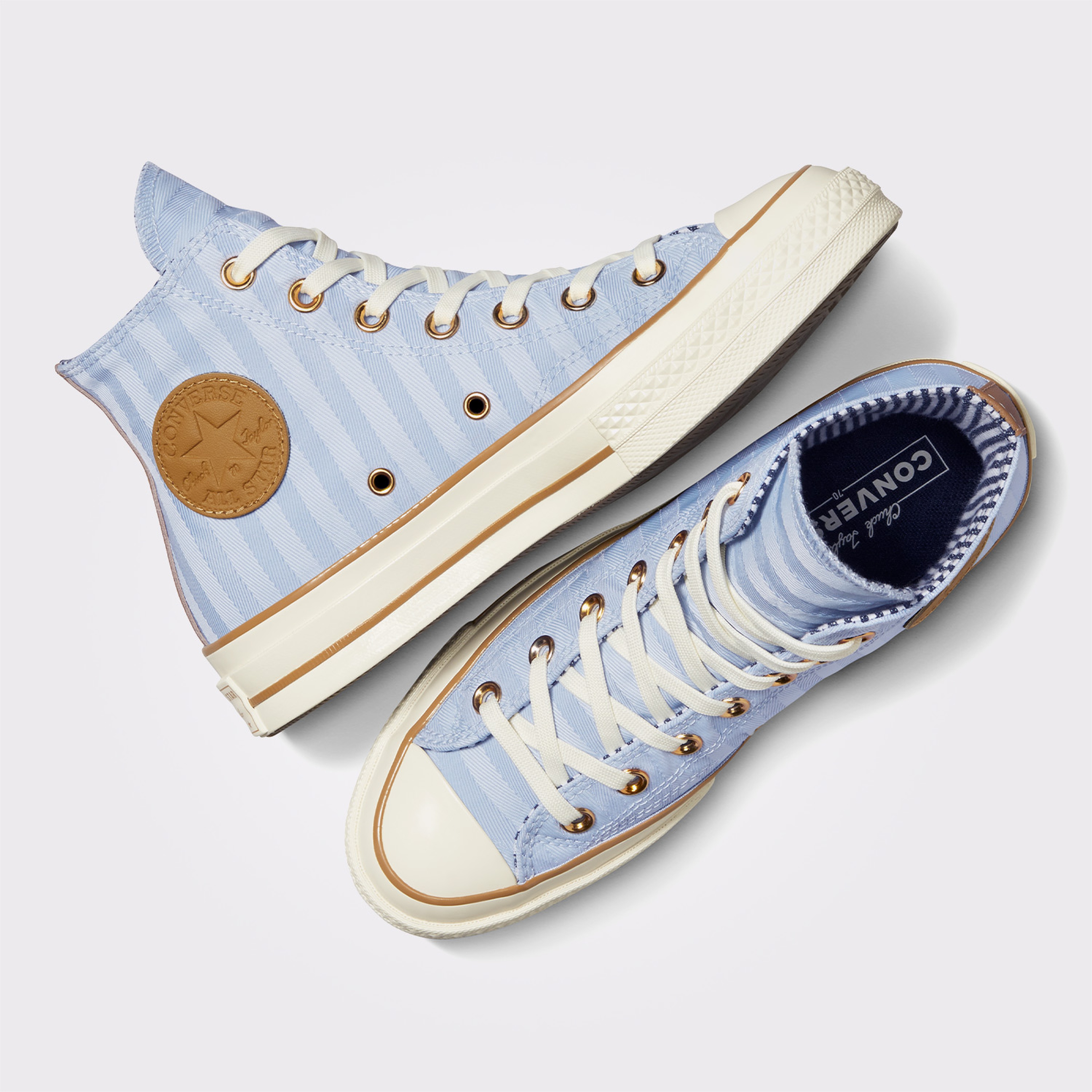 Converse Chuck 70 Herringbone Stripe Kadın Mavi Sneaker