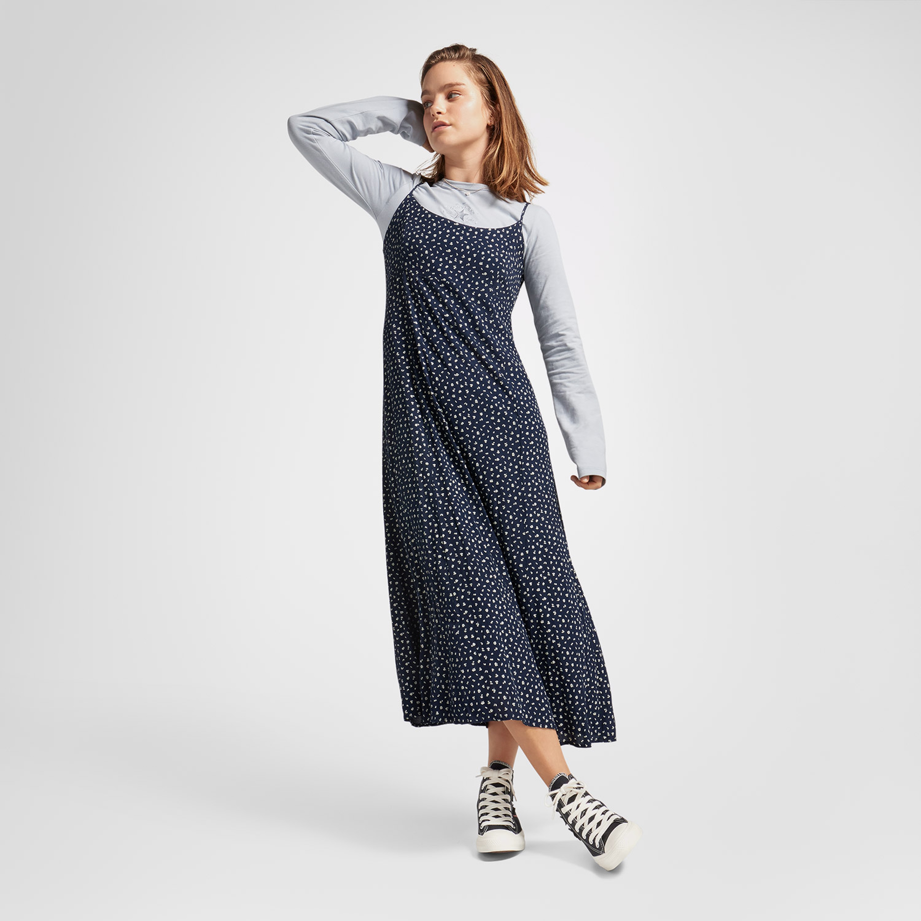 Converse Chuck Taylor All Star 3D Flowers Kadın Siyah Sneaker