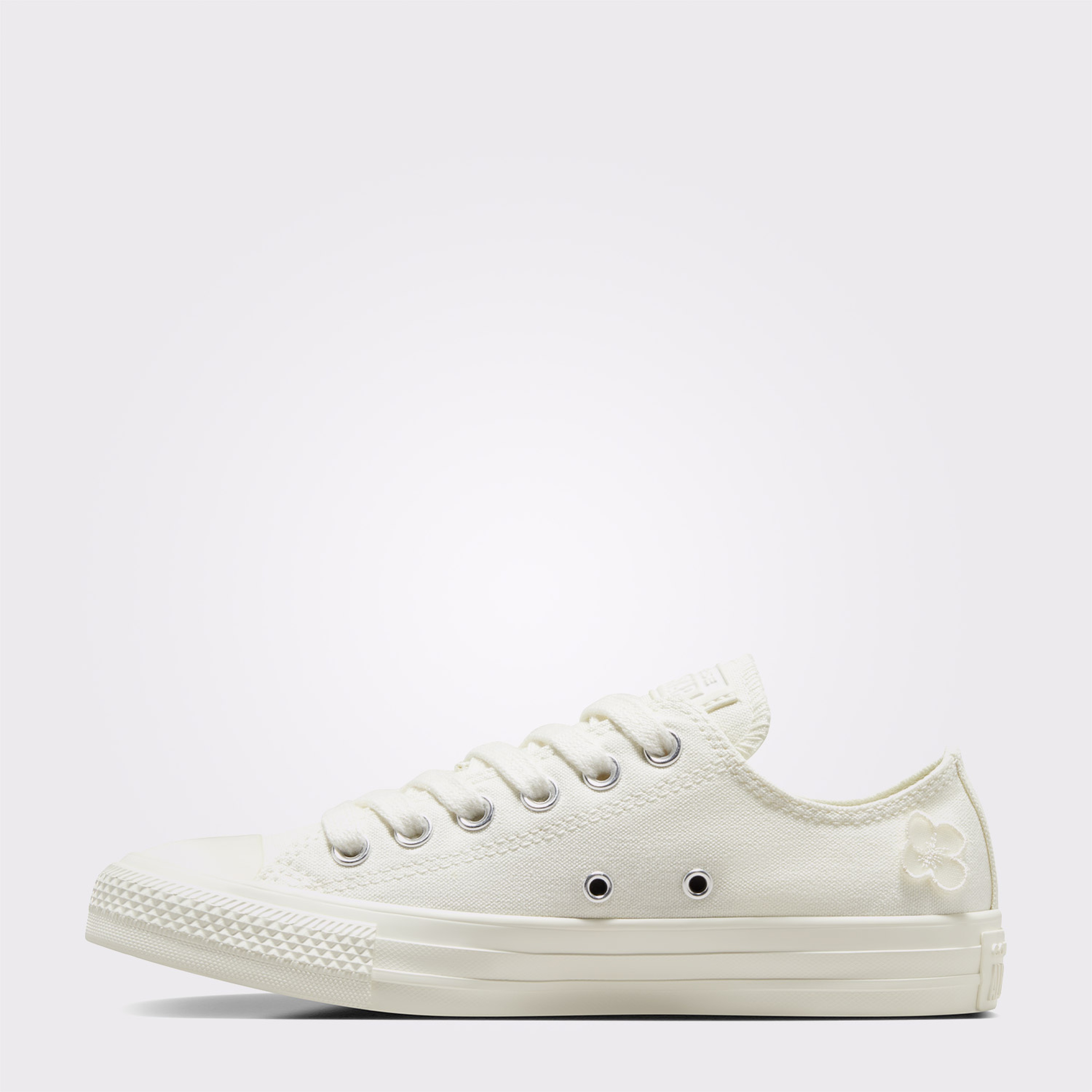 Converse Chuck Taylor All Star 3D Flowers Kadın Krem Sneaker