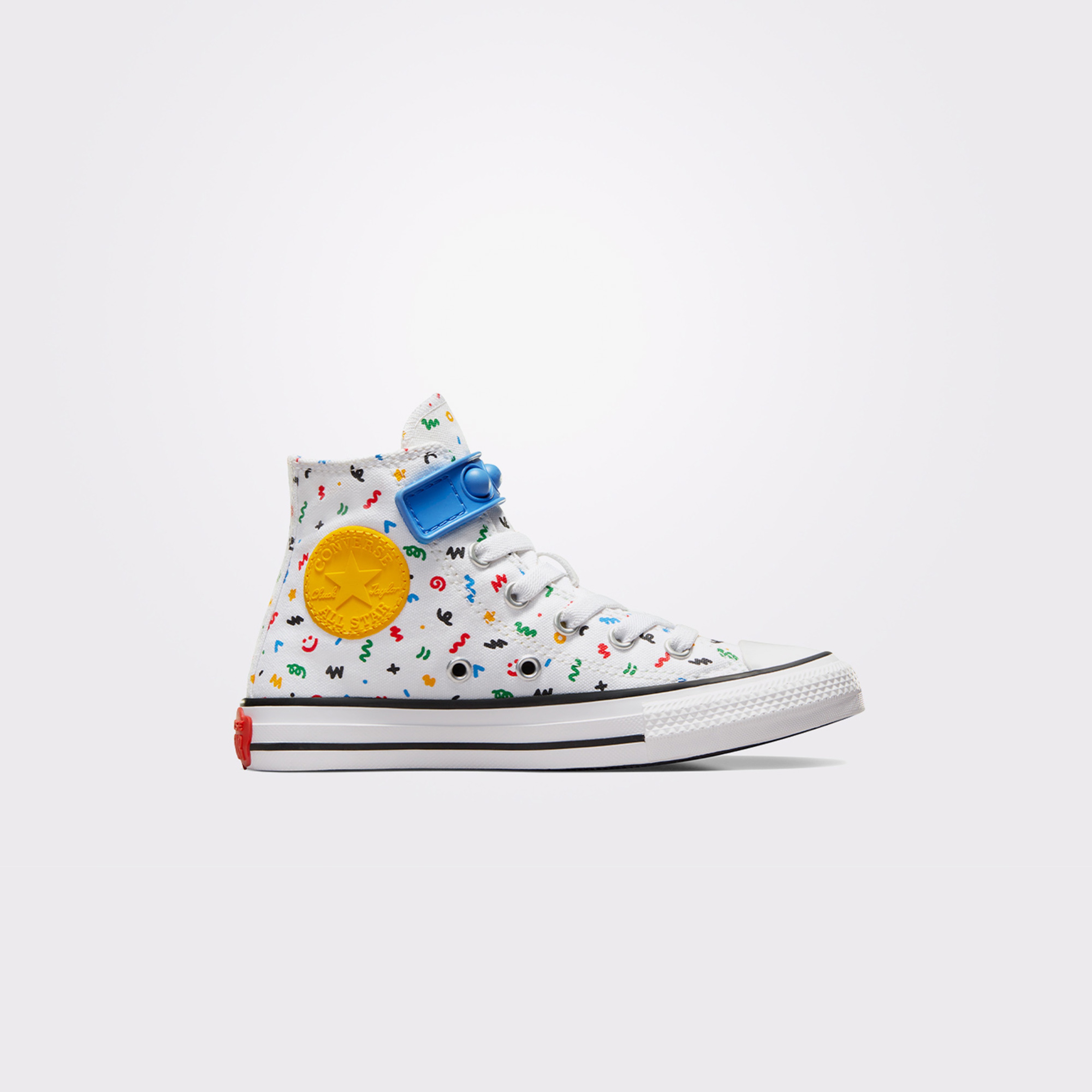 Converse Chuck Taylor All Star Easy On Doodles Çocuk Beyaz Sneaker