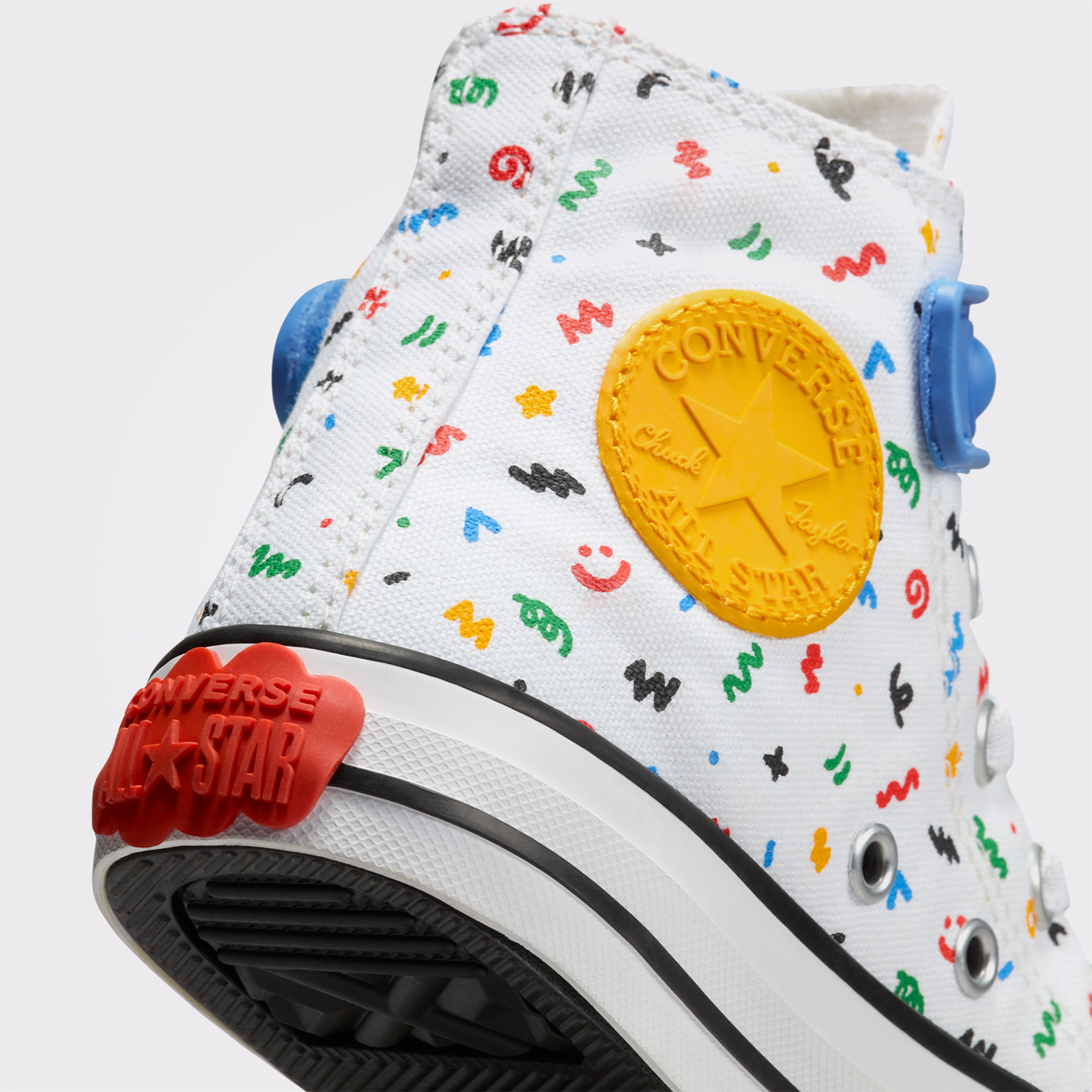 Converse Chuck Taylor All Star Easy On Doodles Çocuk Beyaz Sneaker