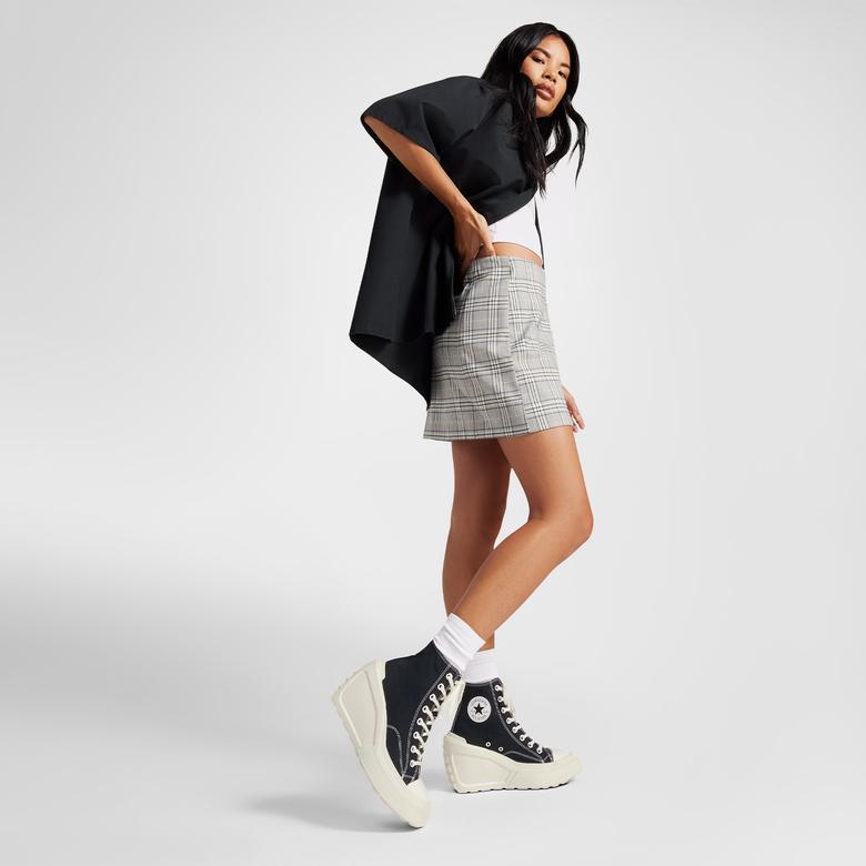 Converse Chuck?70?De?Luxe?Wedge Unisex Siyah Platform Sneaker