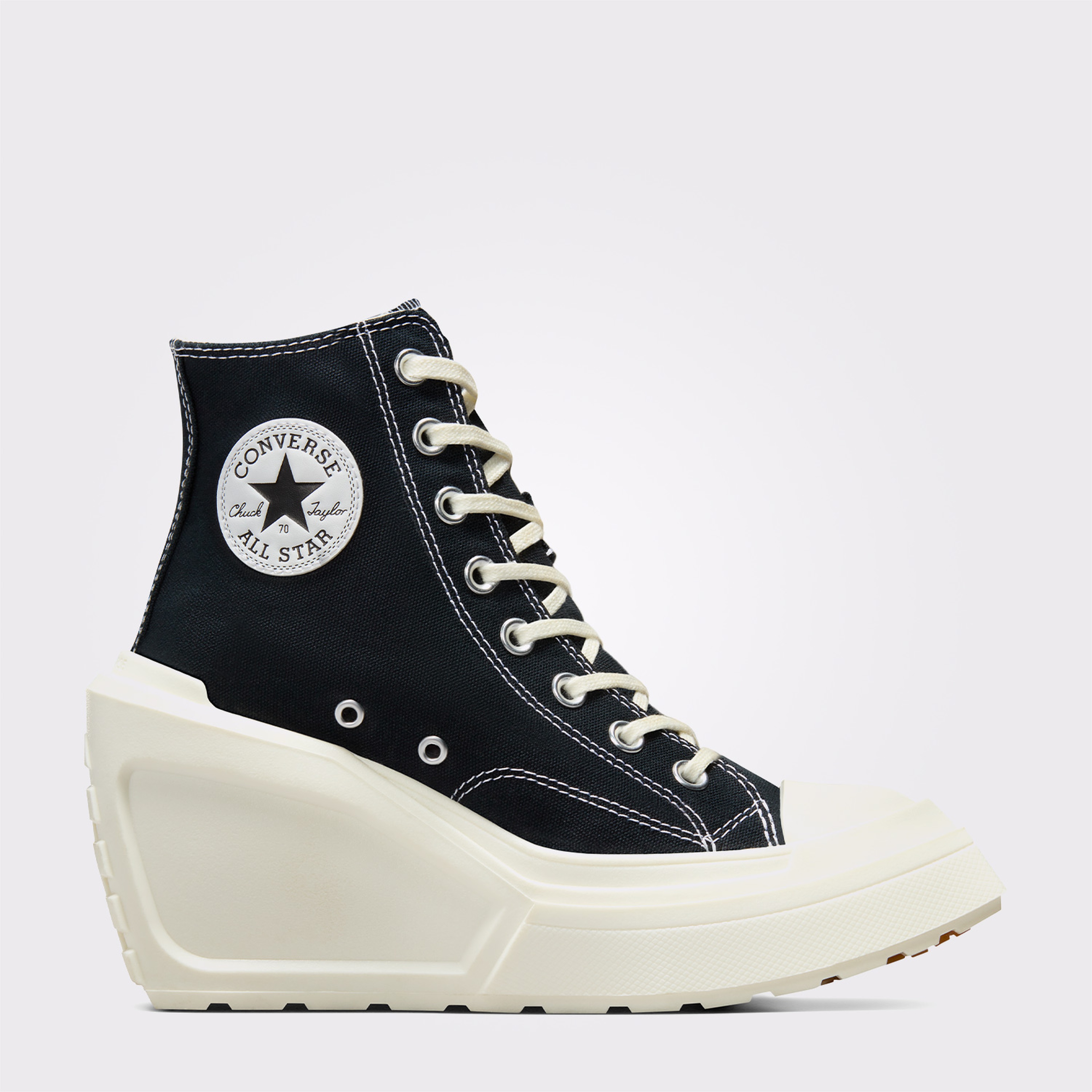 Converse Chuck 70 De Luxe Wedge Kadın Siyah Sneaker
