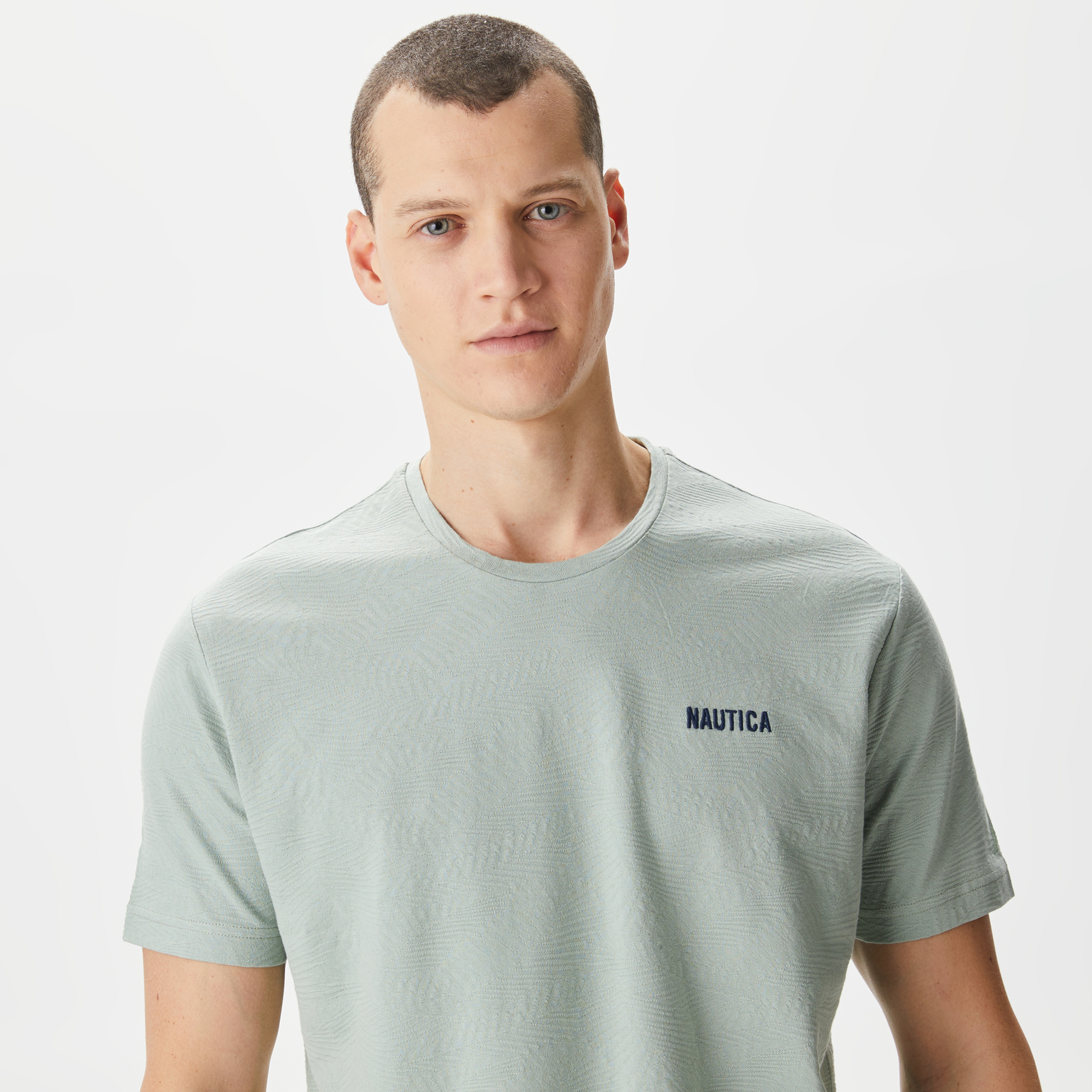 Nautica Erkek Yeşil Standart Fit T-Shirt