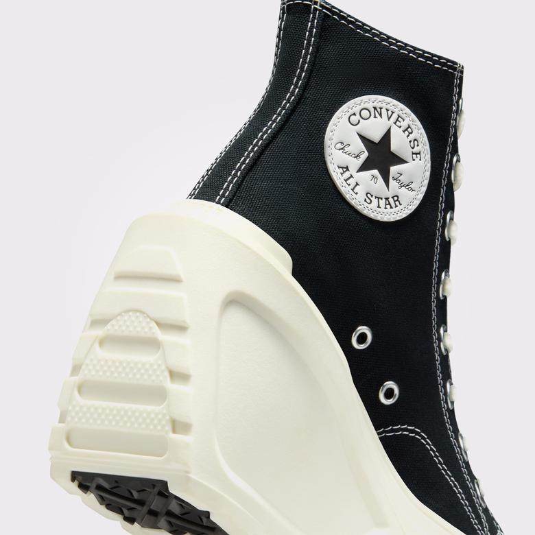 Converse Chuck?70?De?Luxe?Wedge Unisex Siyah Platform Sneaker
