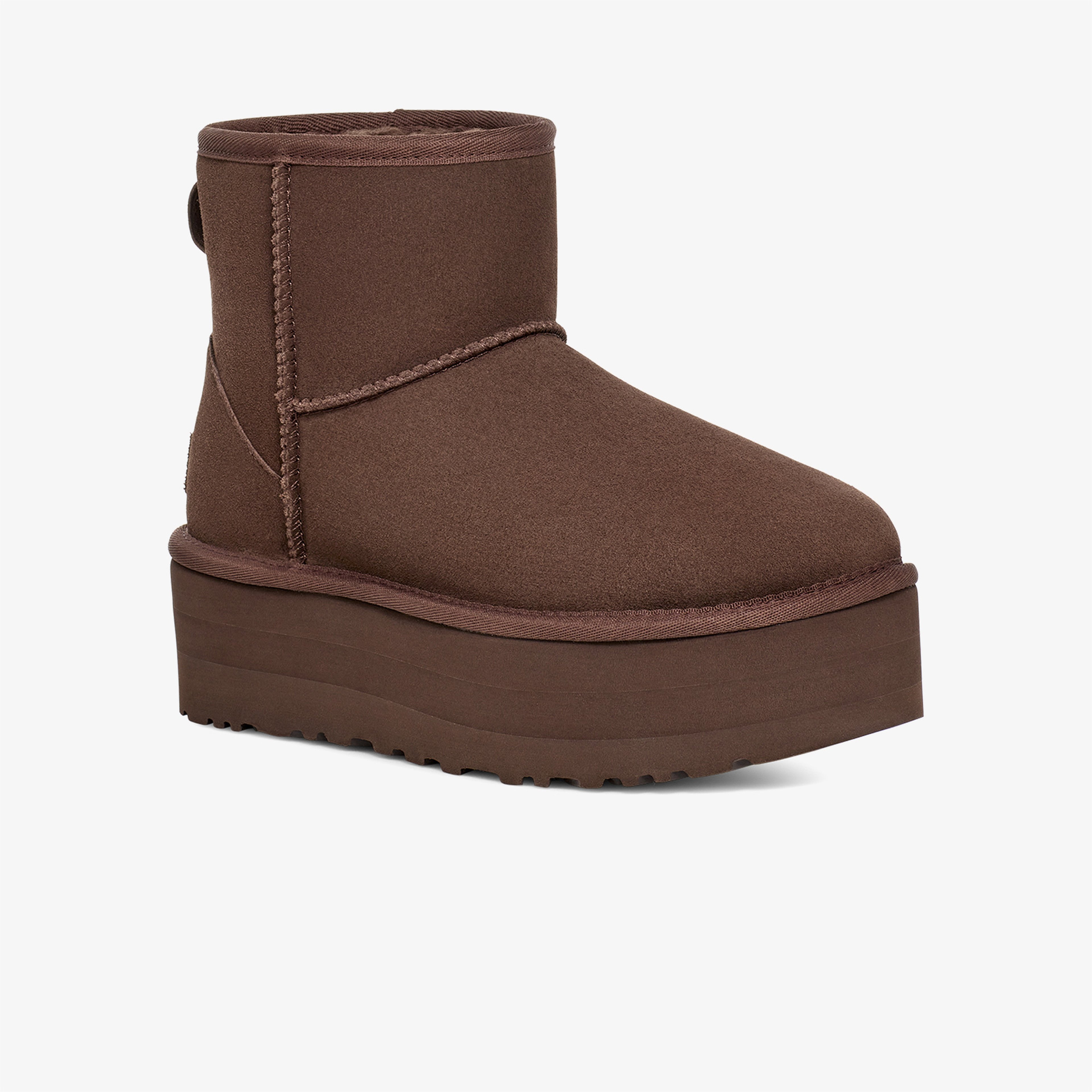 UGG Classic Mini Platform Burnt Cedar Kadın Kahverengi Bot