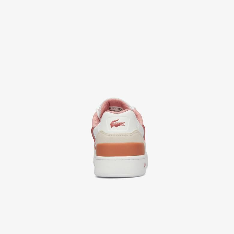 Lacoste T/CLIP Bebek Beyaz/Pembe Sneaker