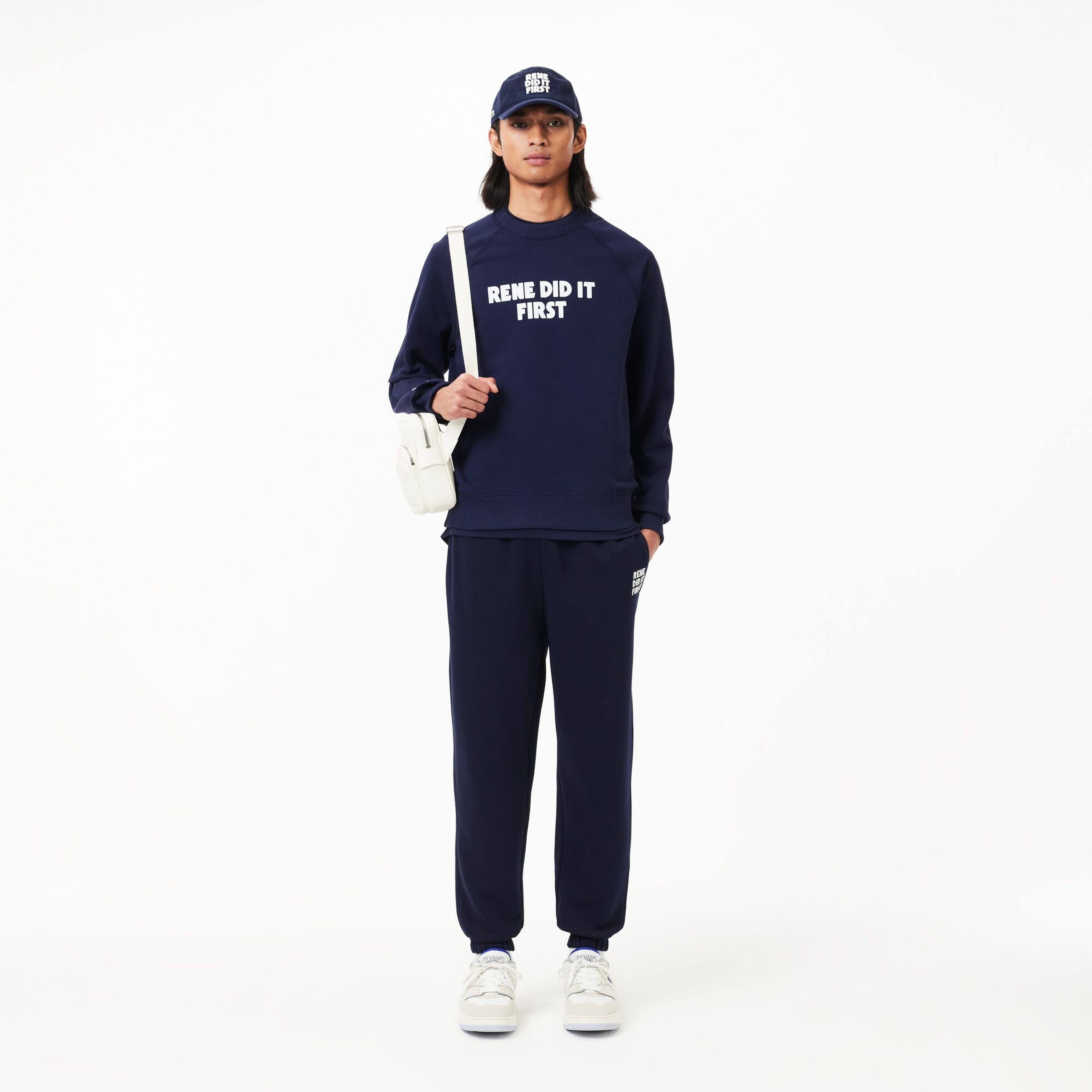 Lacoste Unisex Relaxed Fit Lacivert Eşofman Altı