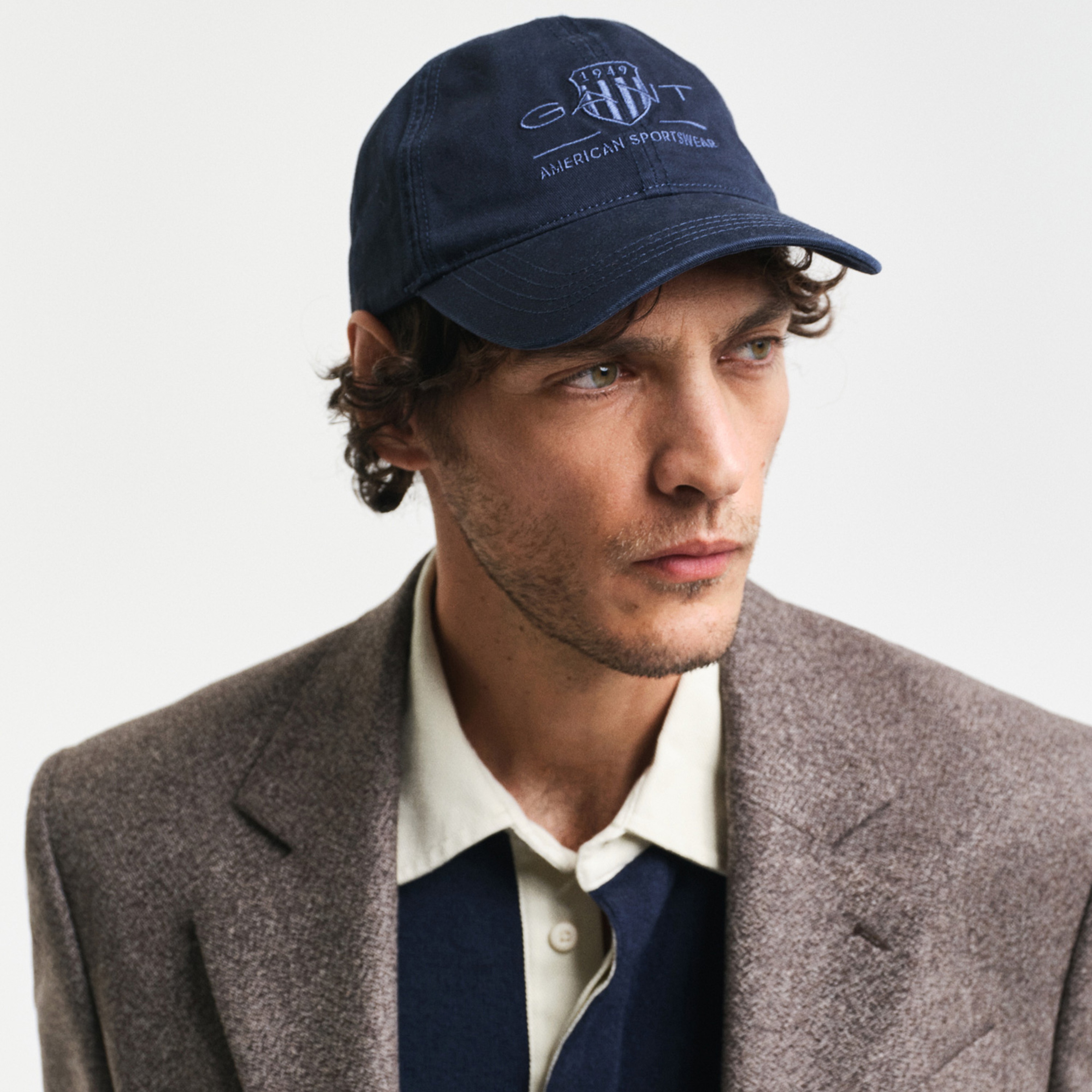 Gant Unisex Lacivert Logolu Şapka