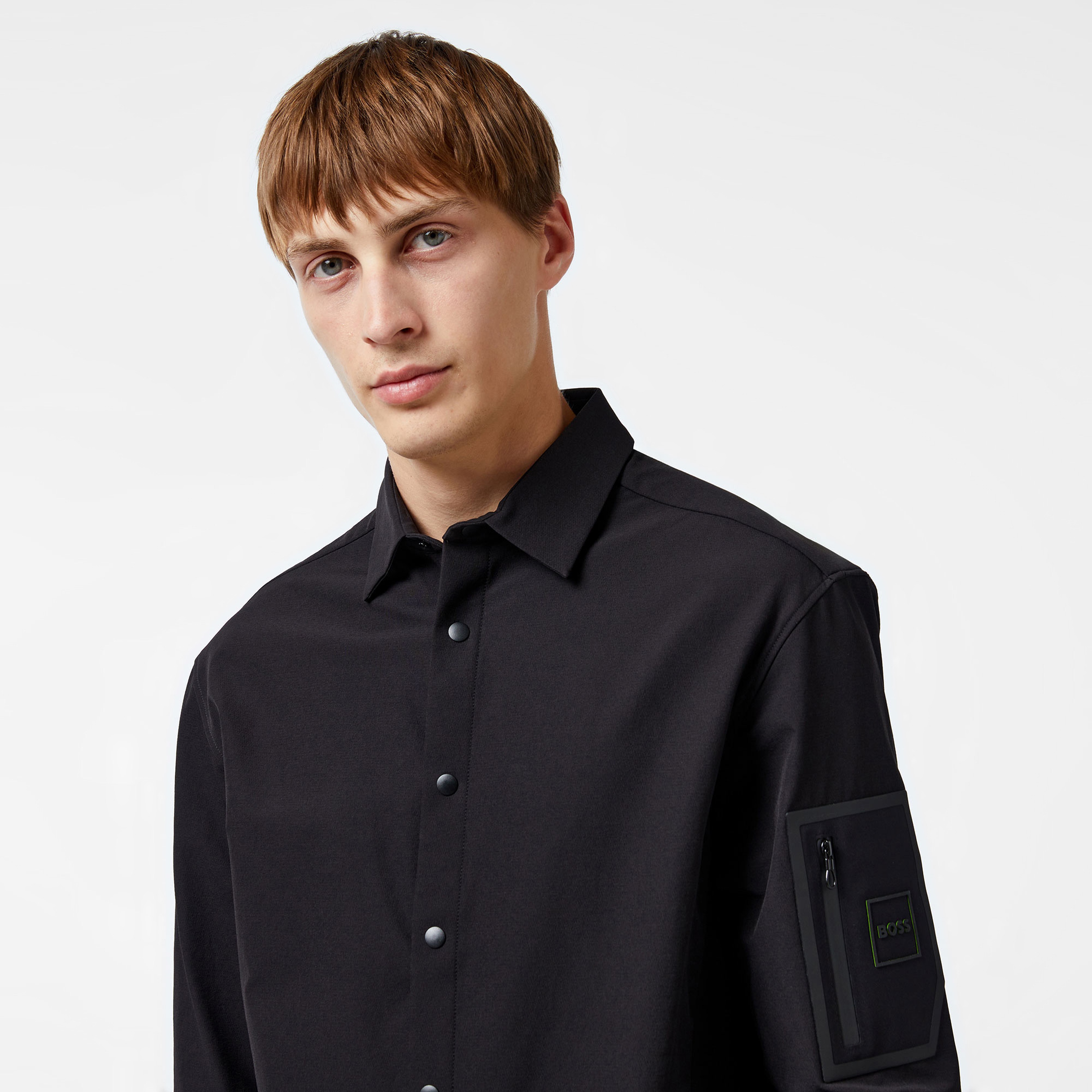 Boss Erkek Siyah Gömlek