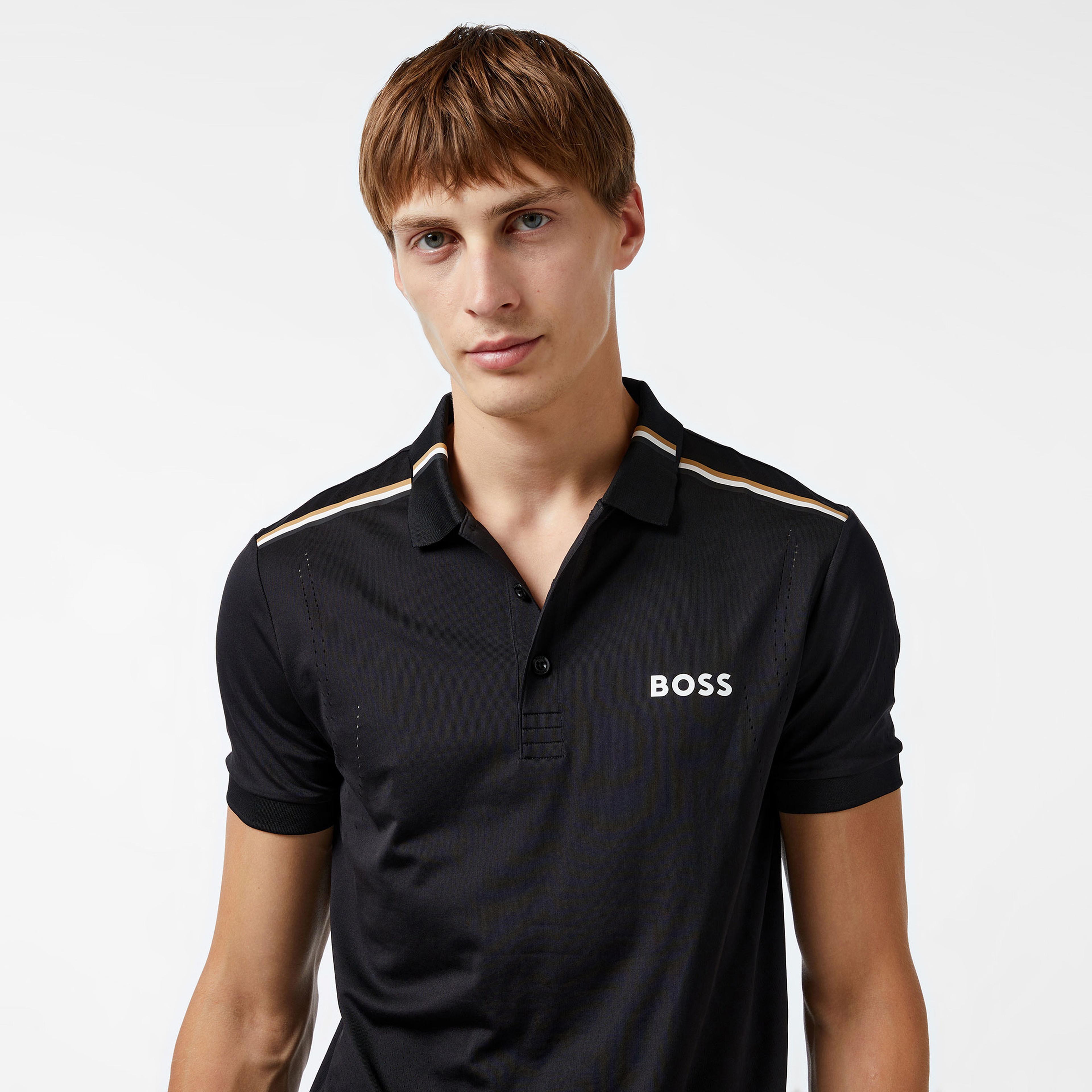 Boss Erkek Siyah Polo