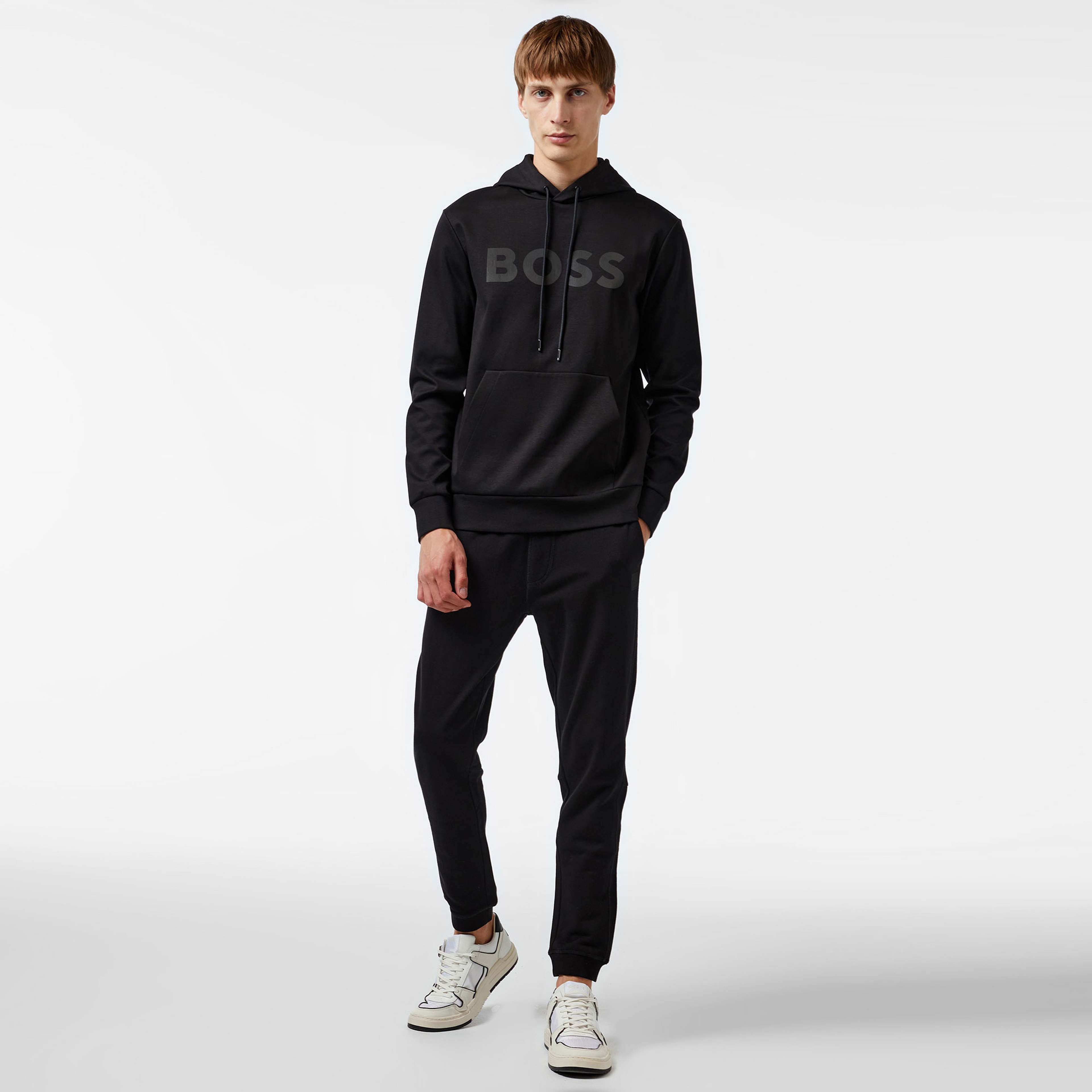 Boss Erkek Siyah Sweatshirt