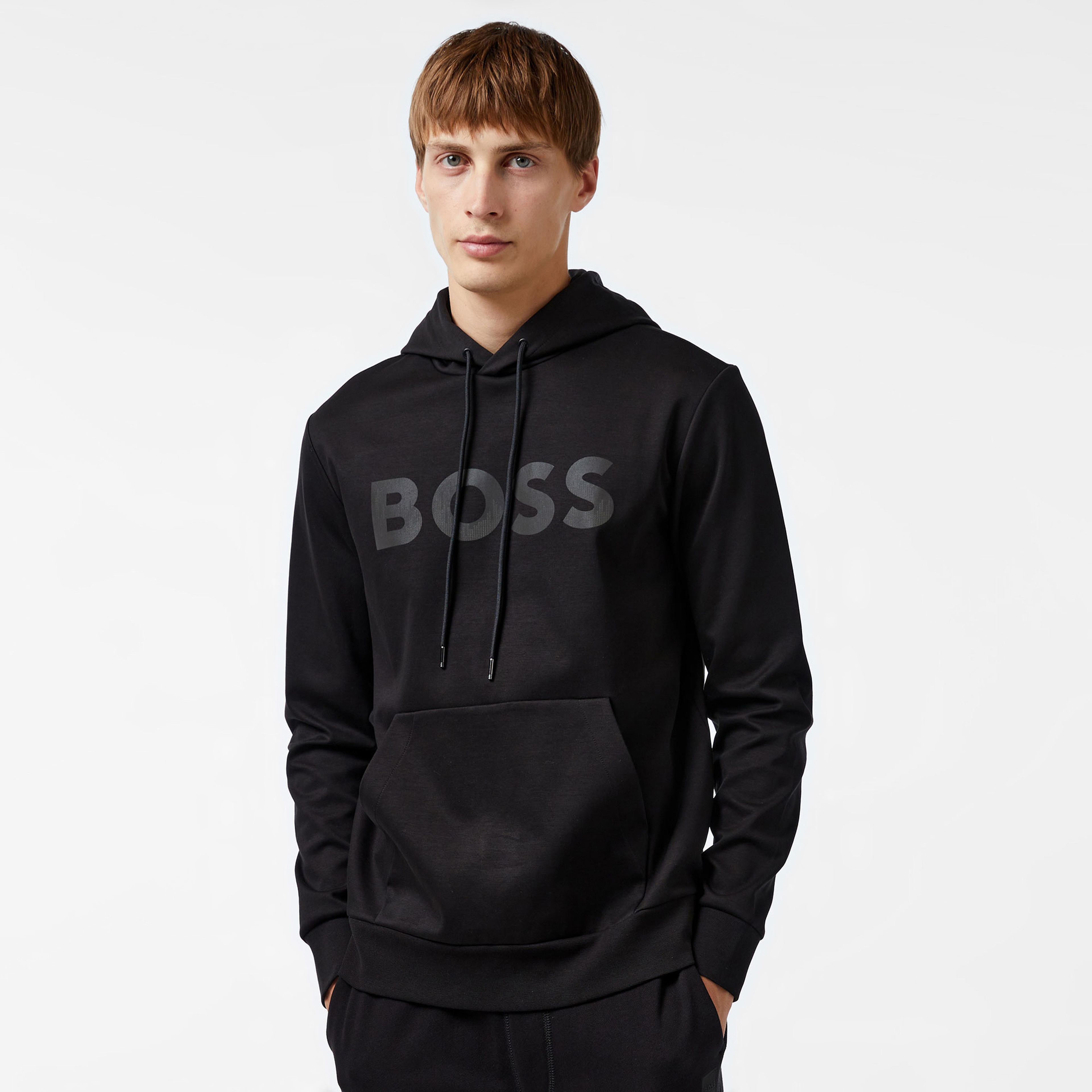 Boss Erkek Siyah Sweatshirt