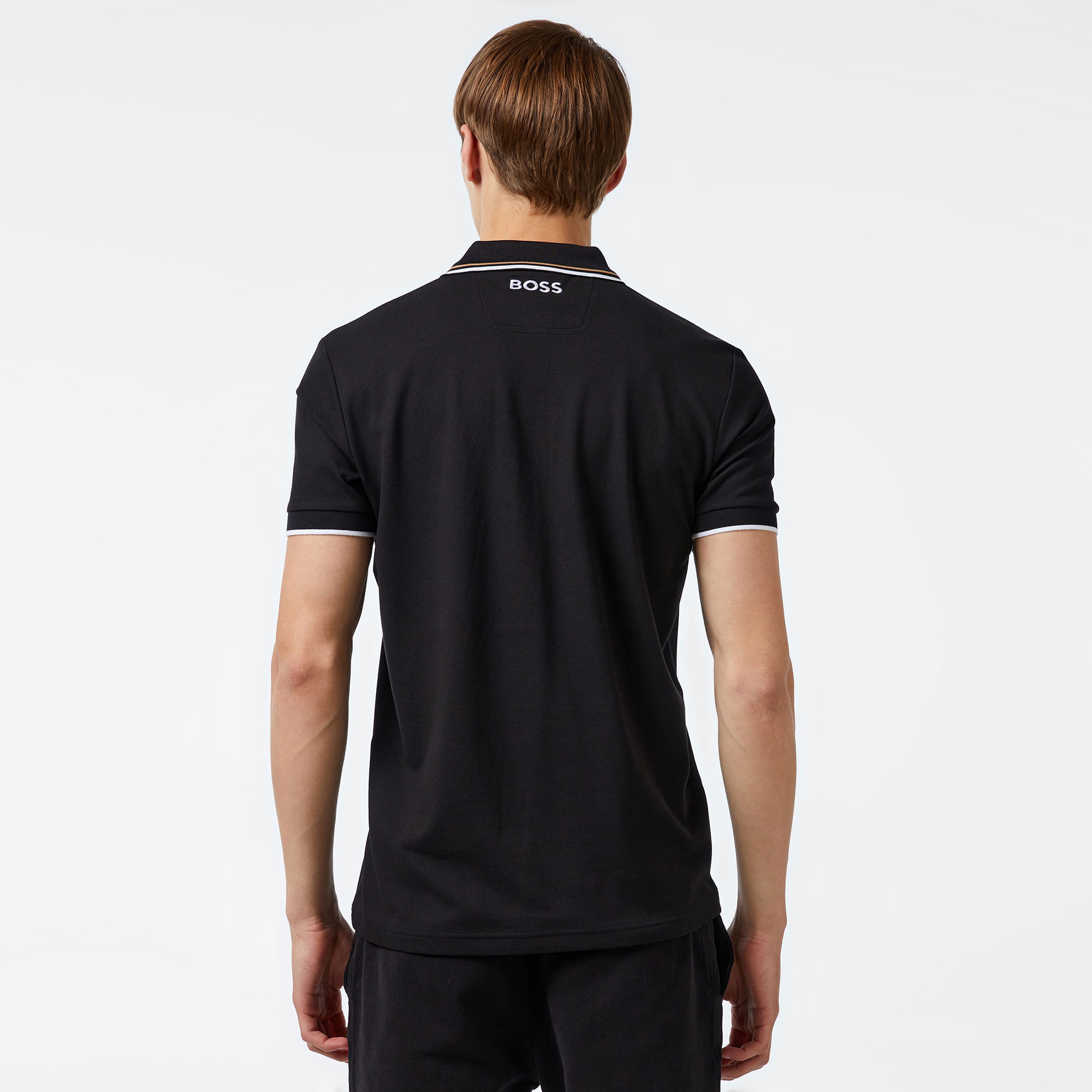 Boss Erkek Siyah Polo