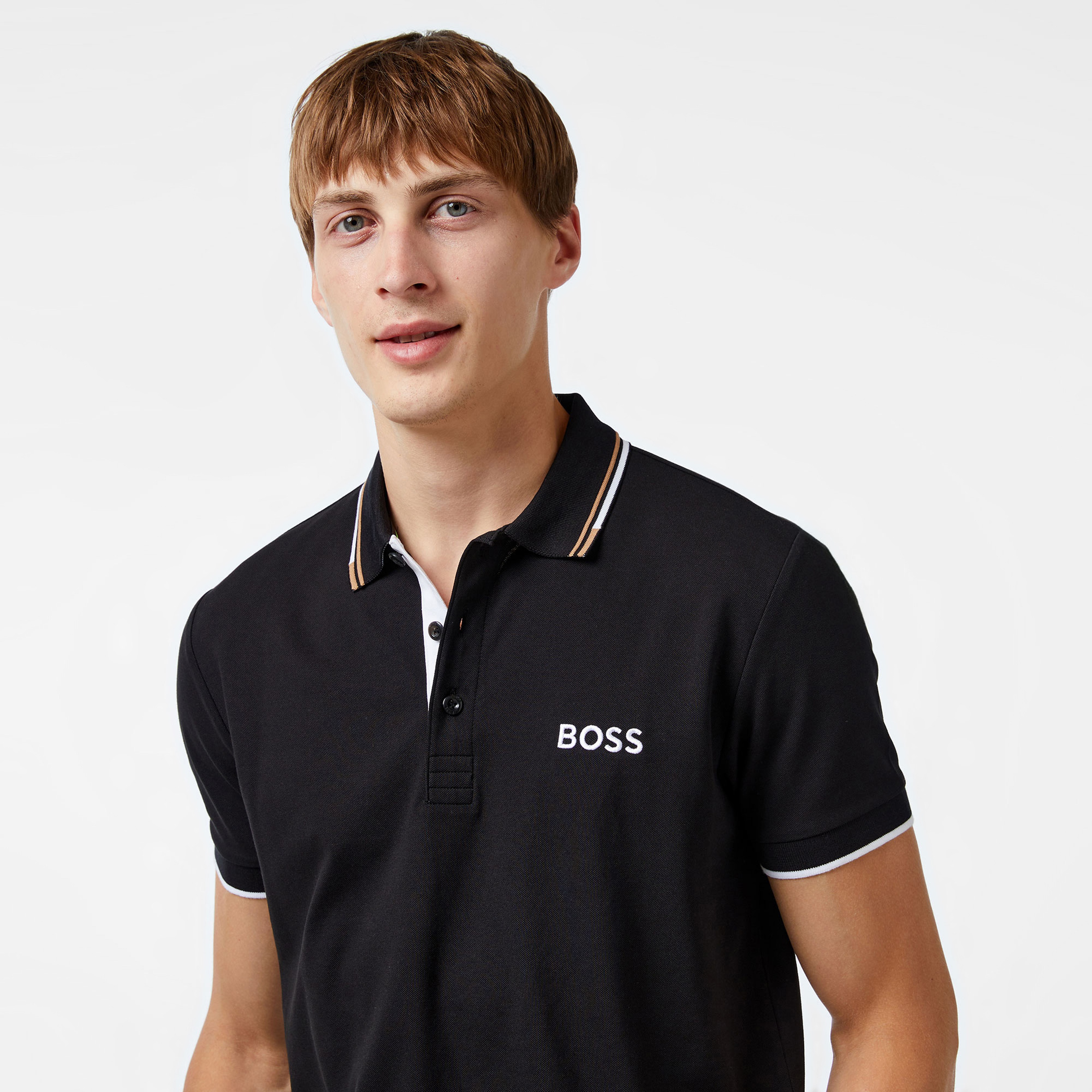 Boss Erkek Siyah Polo