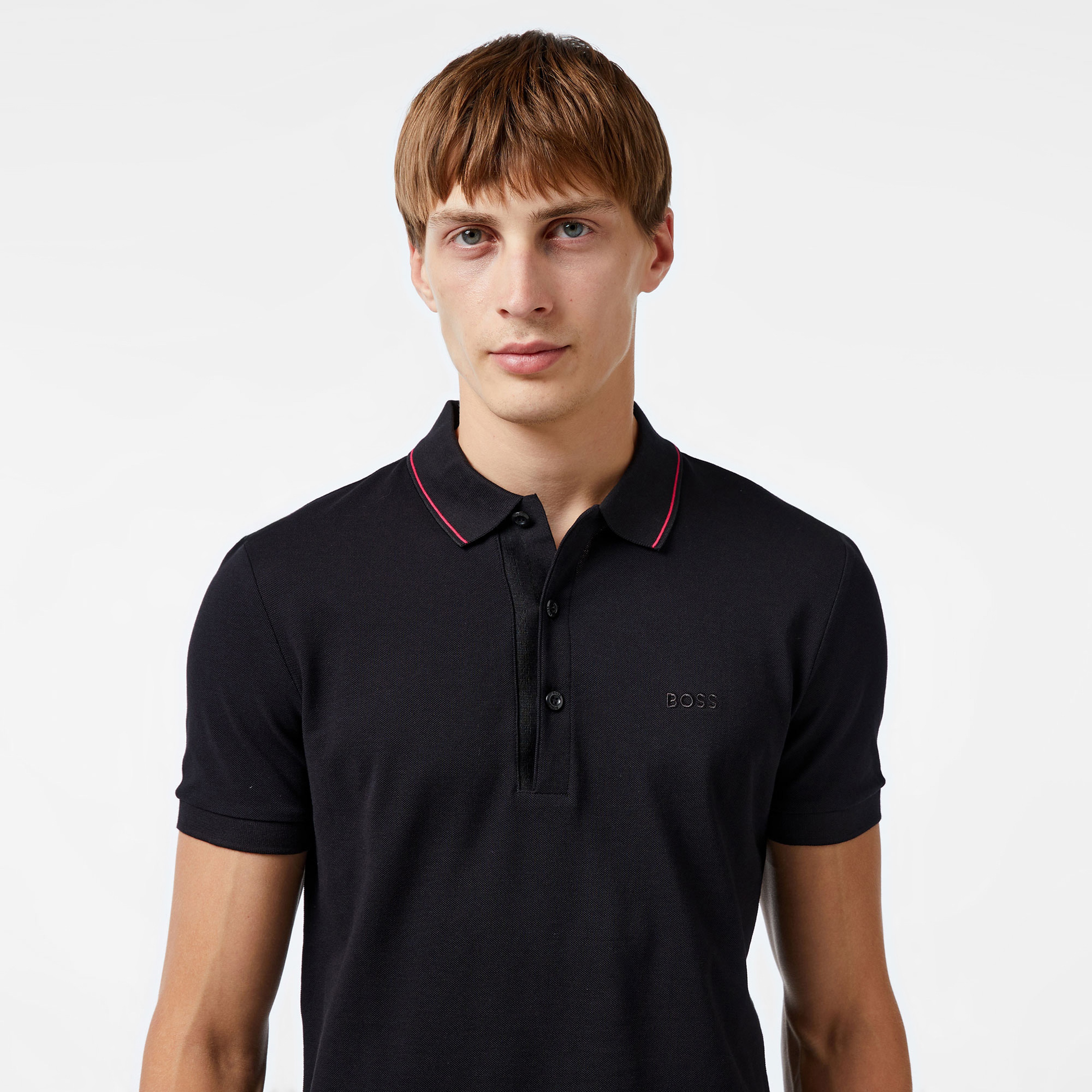 Boss Erkek Siyah Polo