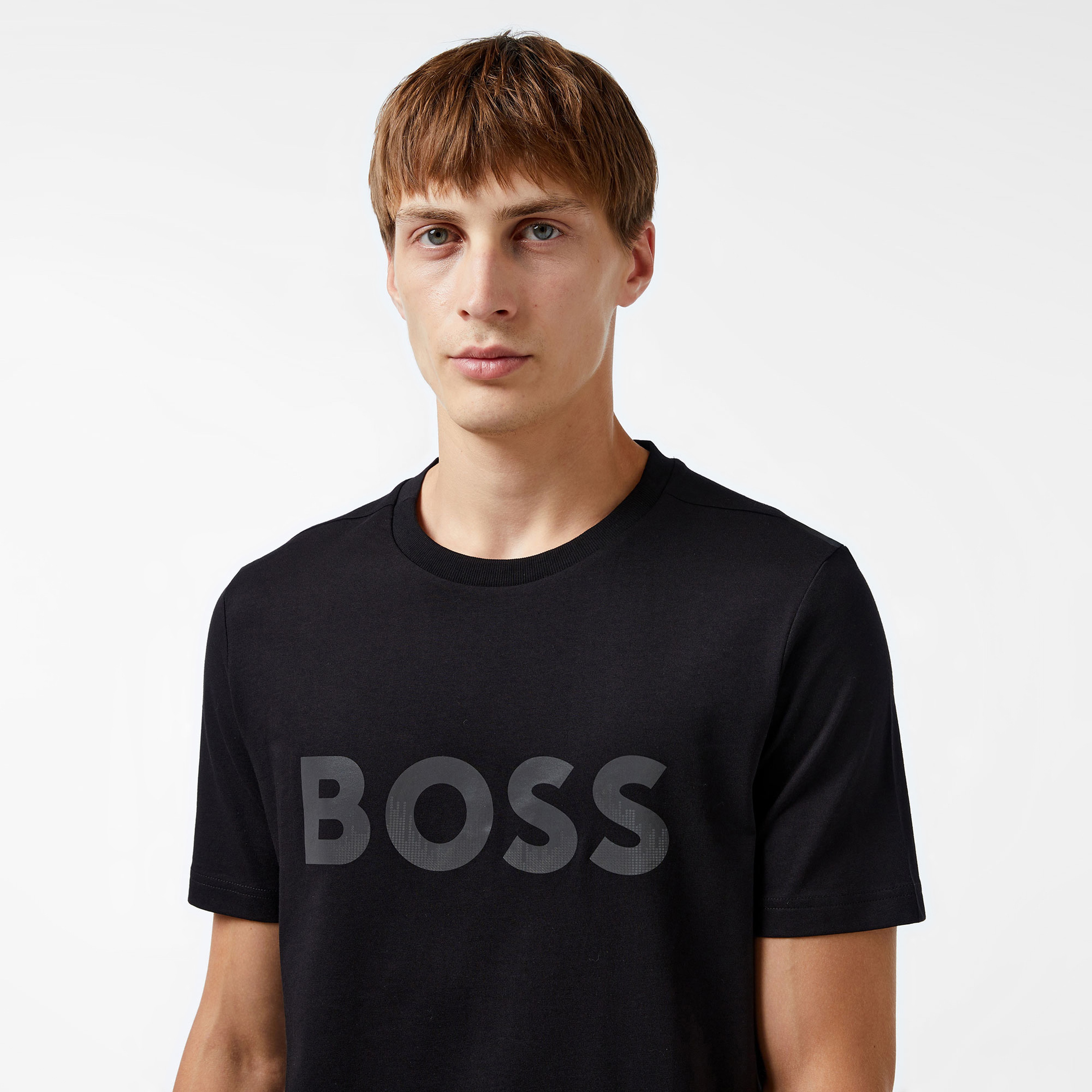 Boss Erkek Siyah T-Shirt