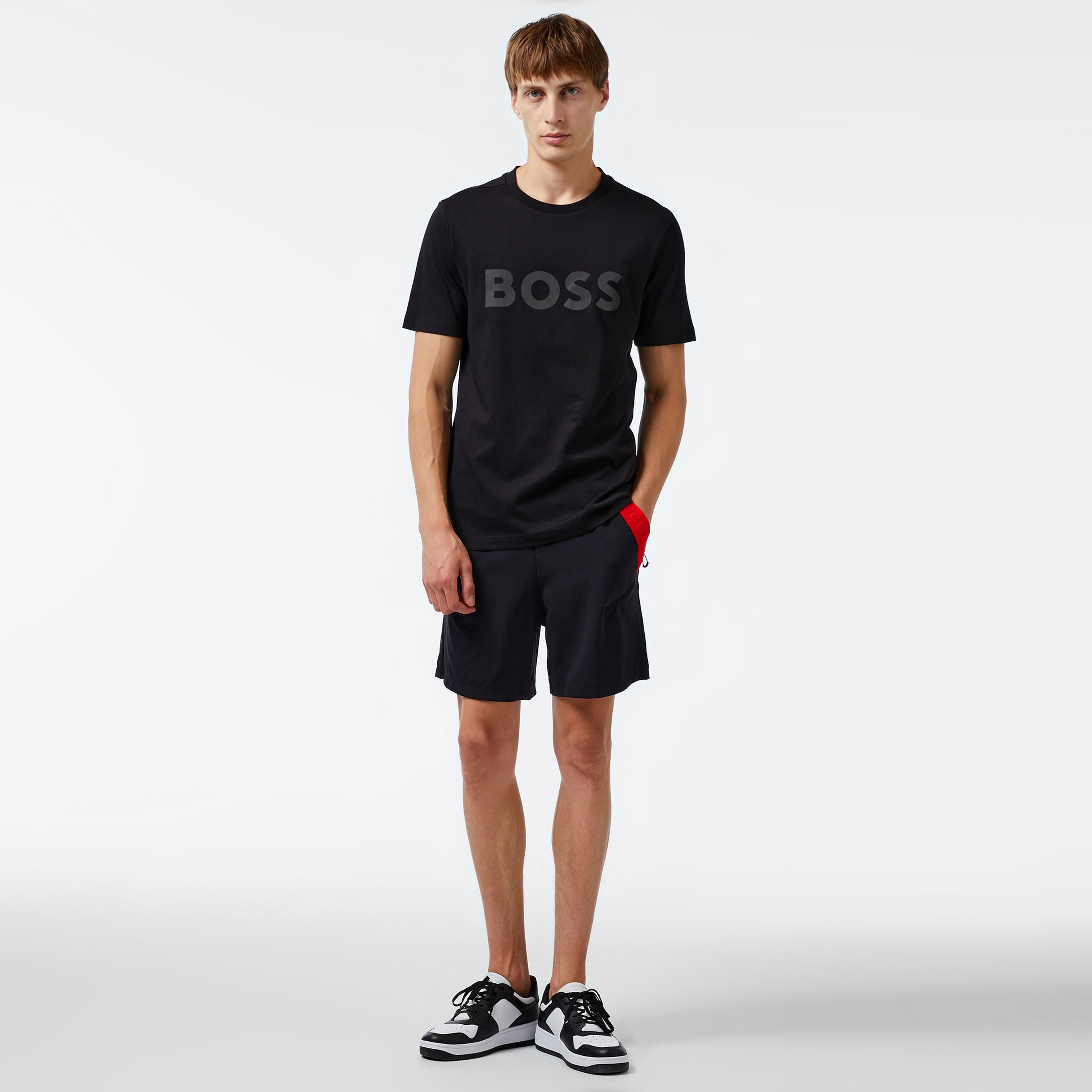 Boss Erkek Siyah T-Shirt