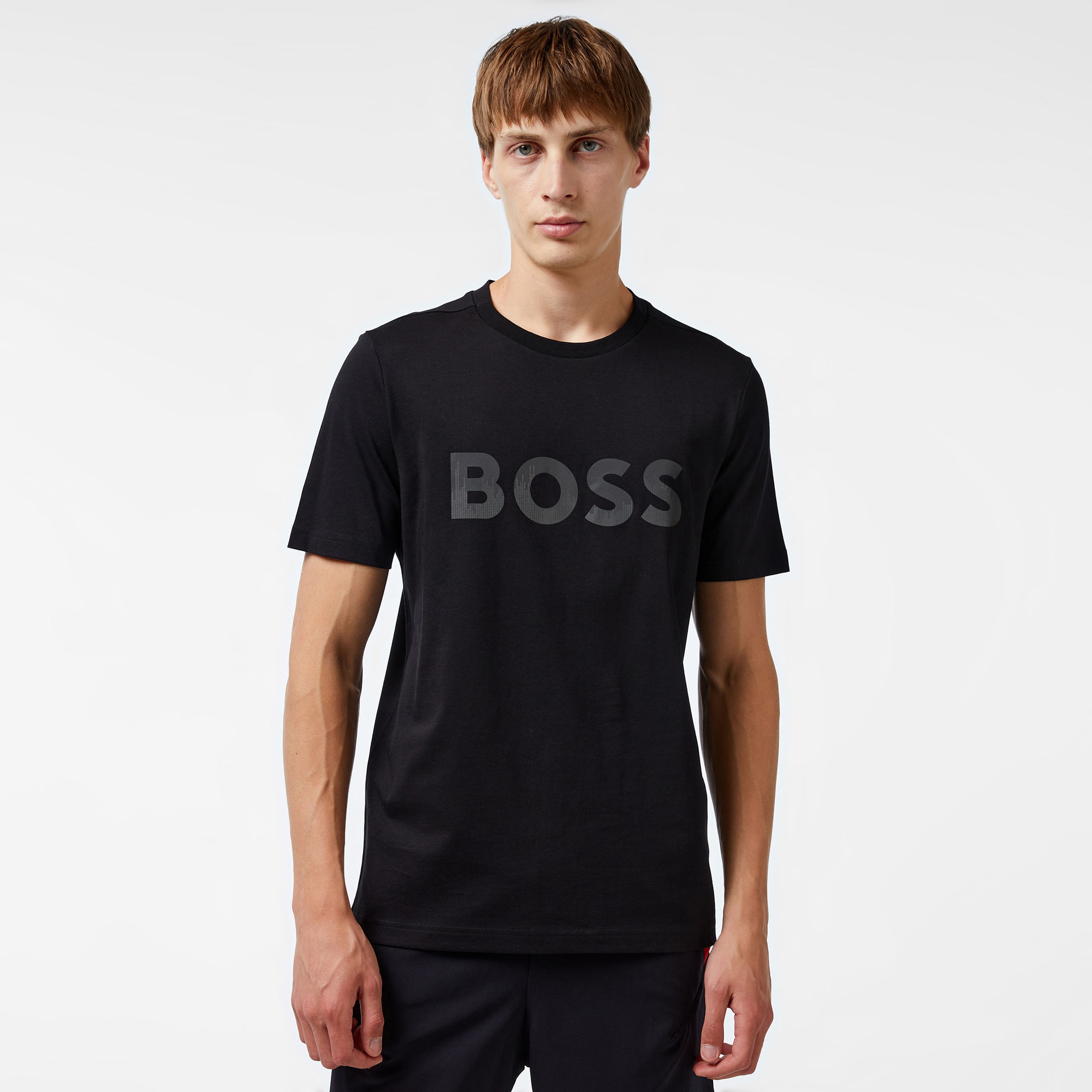 Boss Erkek Siyah T-Shirt