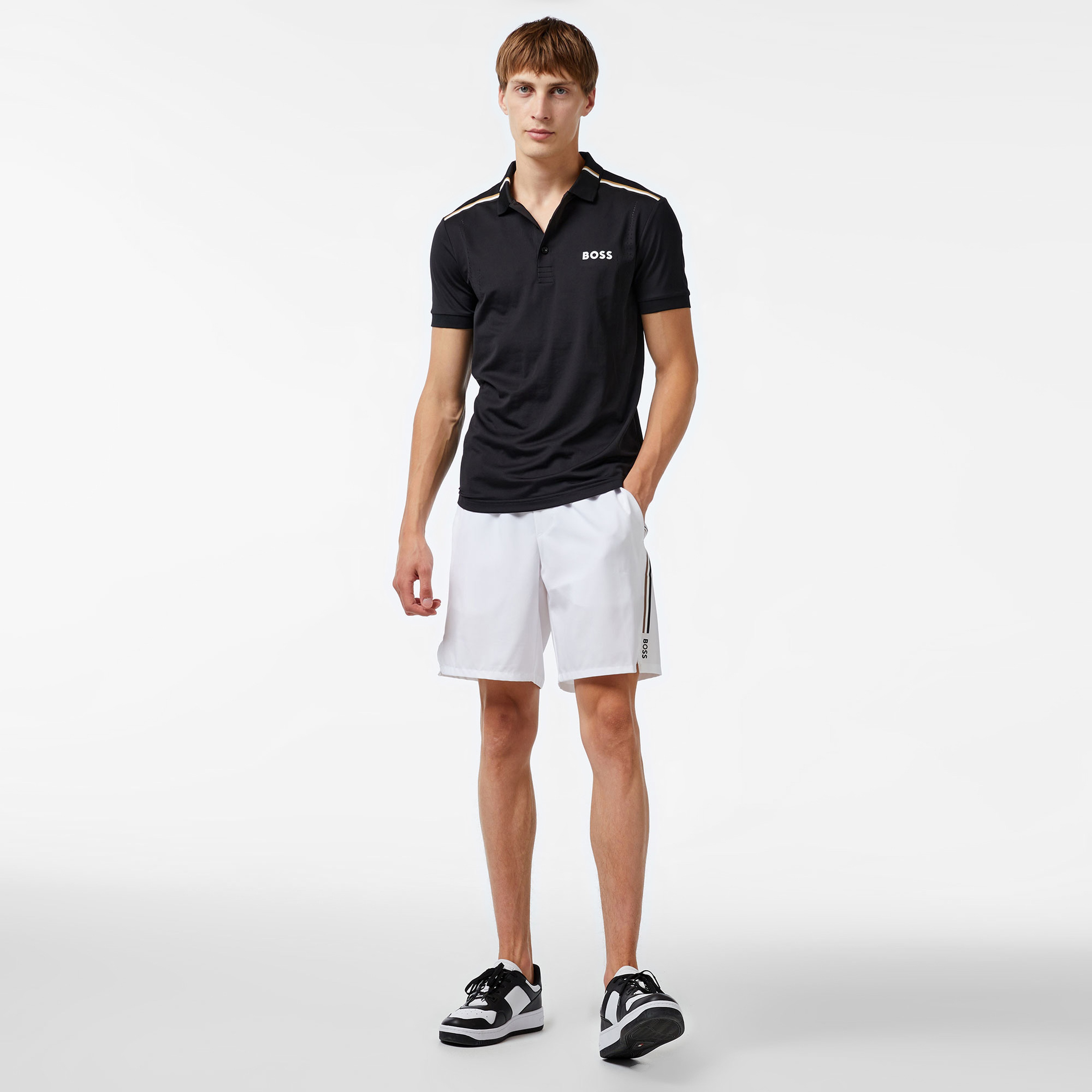 Boss Erkek Siyah Polo