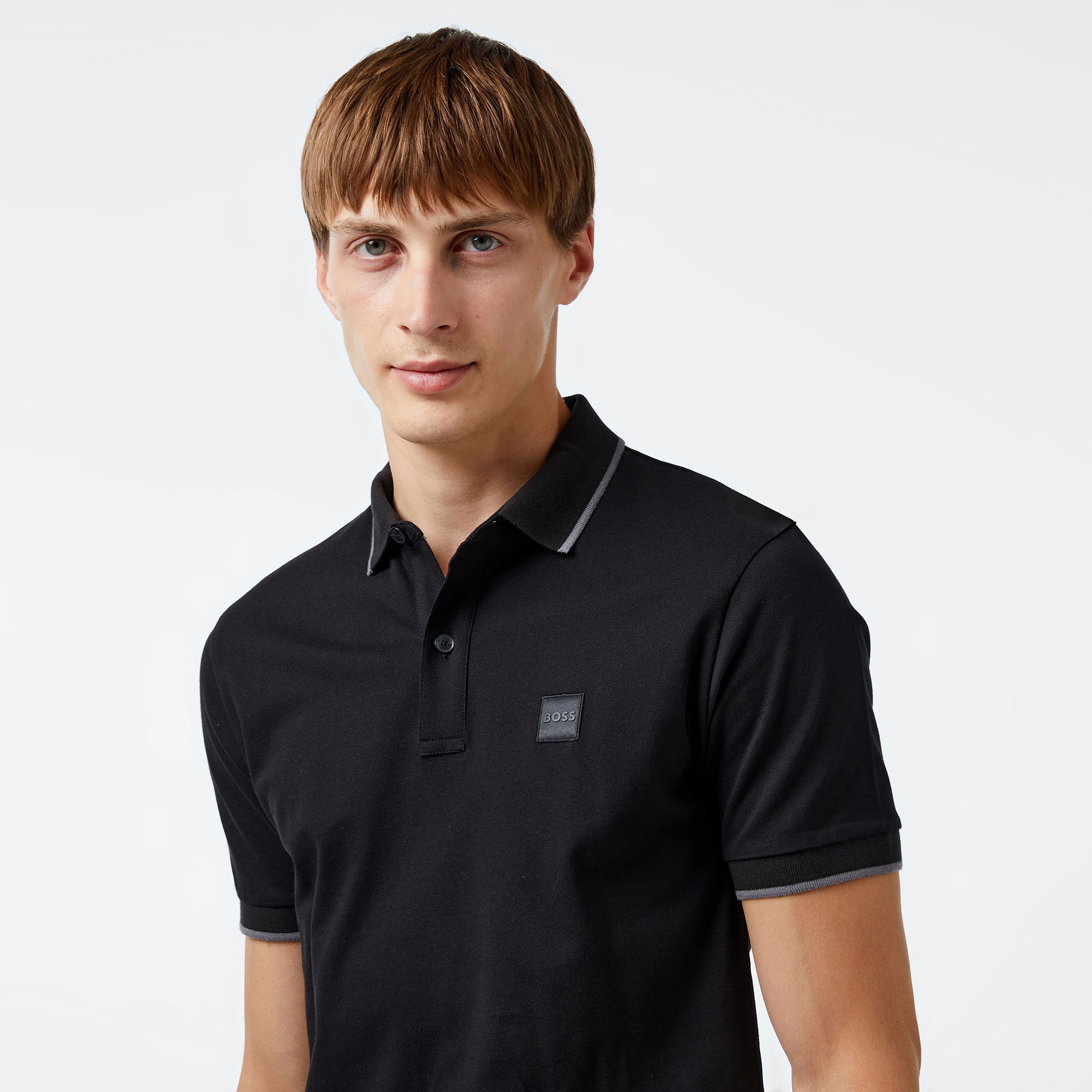Boss Erkek Siyah Polo