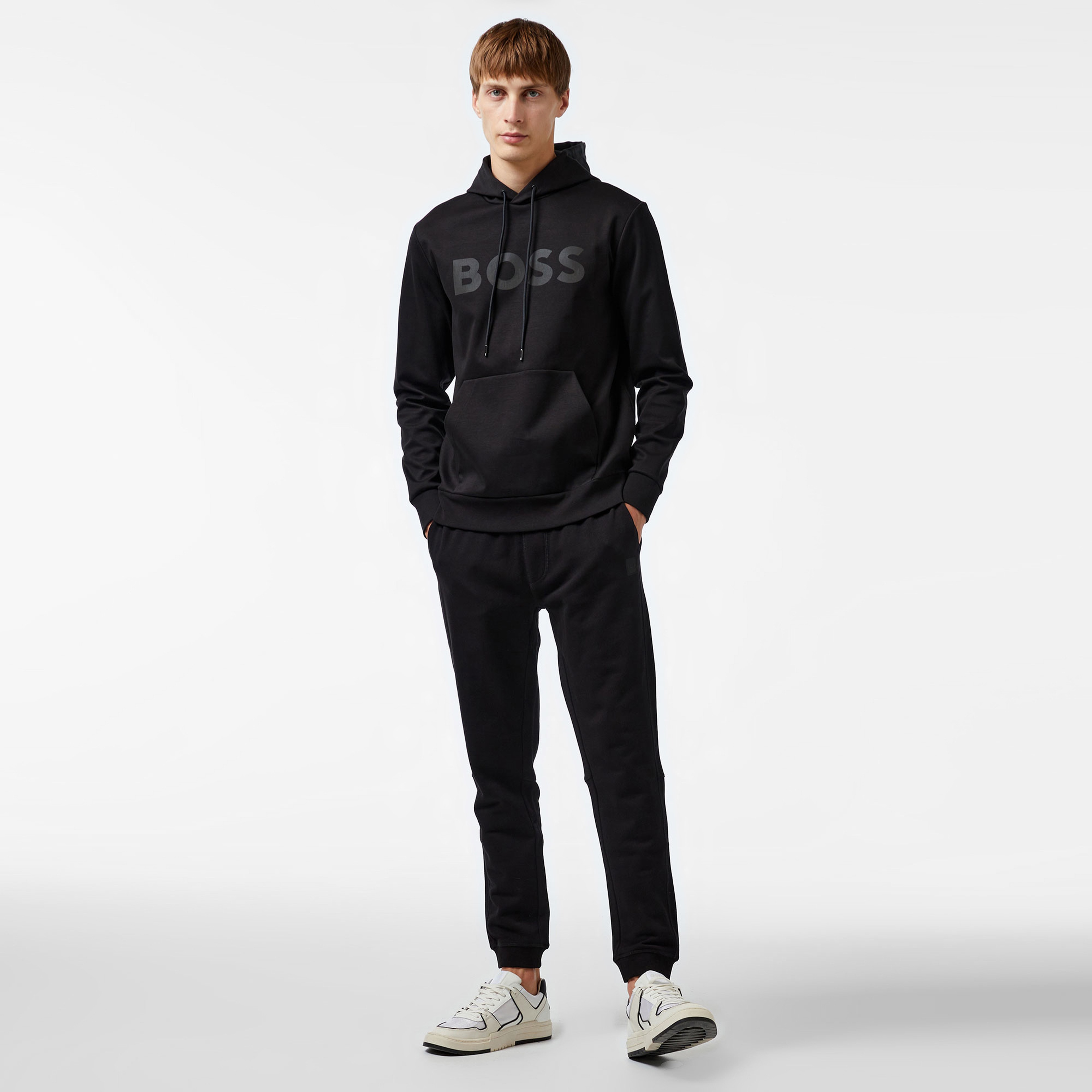 Boss Erkek Siyah Eşofman Altı