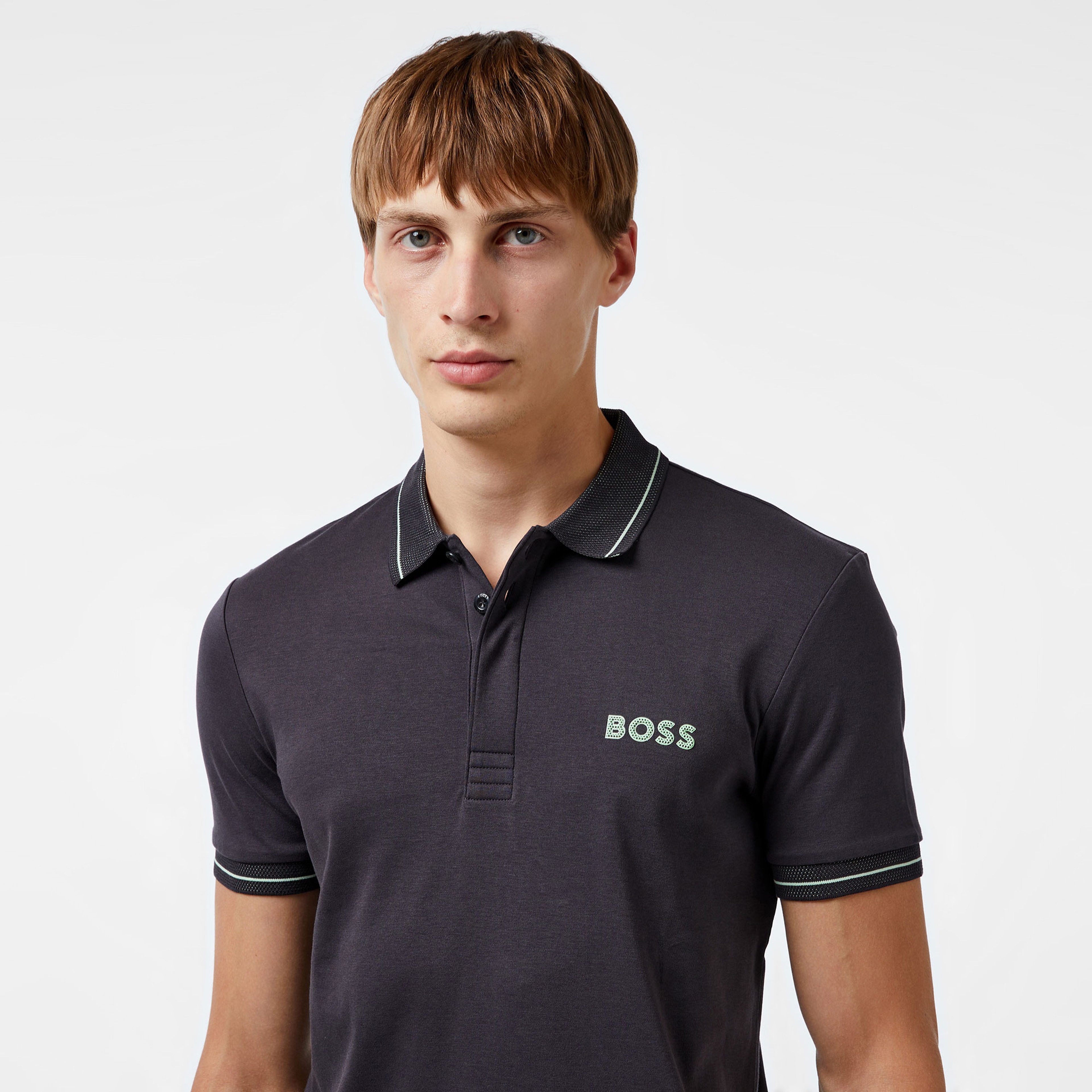 Boss Erkek Antrasit Polo