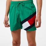 Tommy Hilfiger Sf Medium Drawstring Erkek Yeşil Deniz Şortu